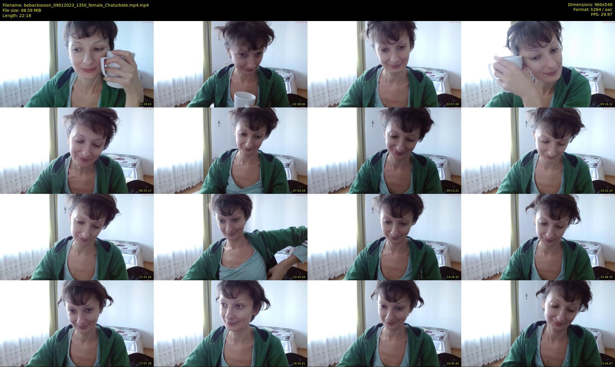 bebacksooon — 23 minute Chaturbate female cam show recording, 480p, Jan 9, 2023