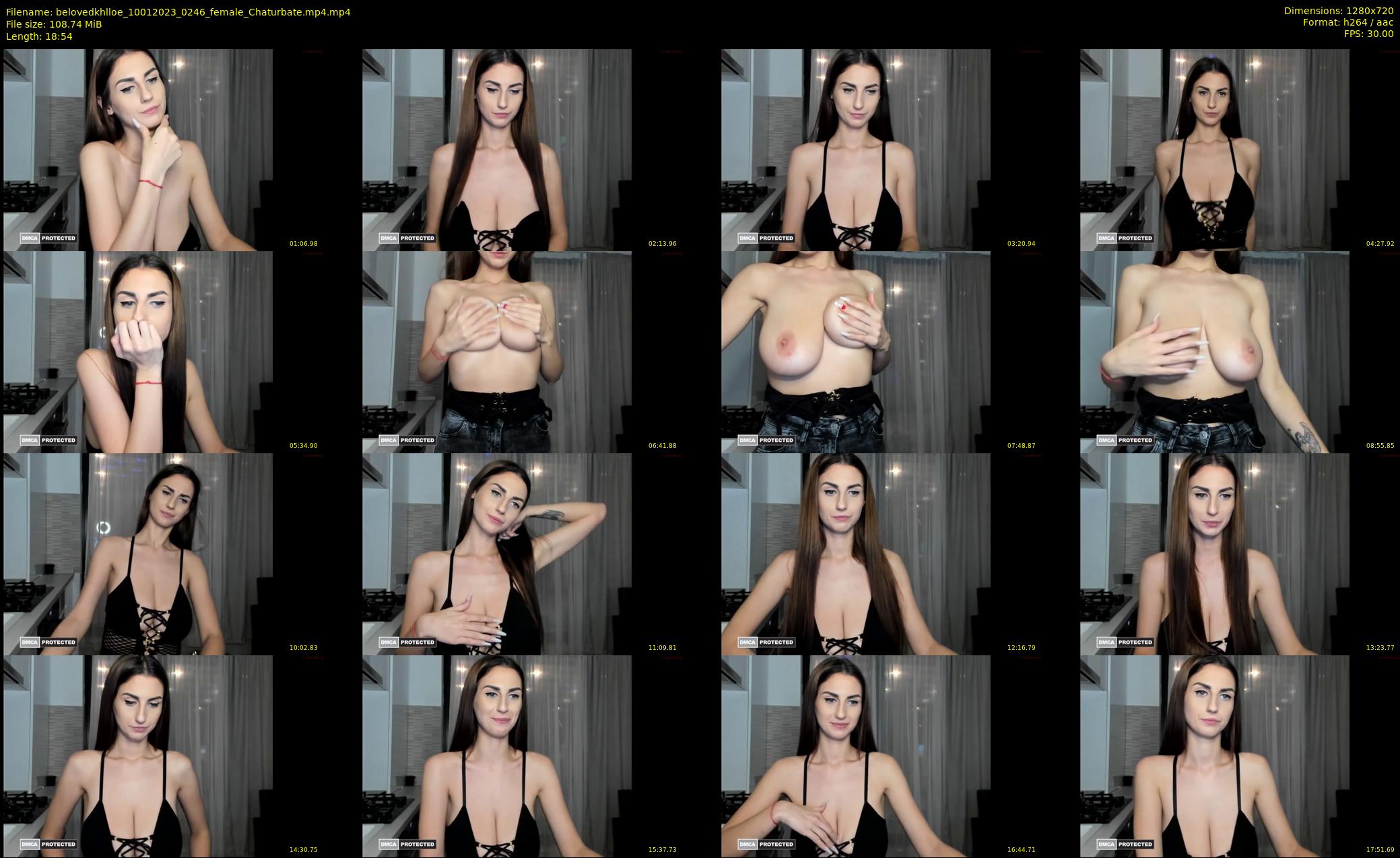 belovedkhlloe — 19 minute Chaturbate female cam show recording, 720p, Jan 10, 2023
