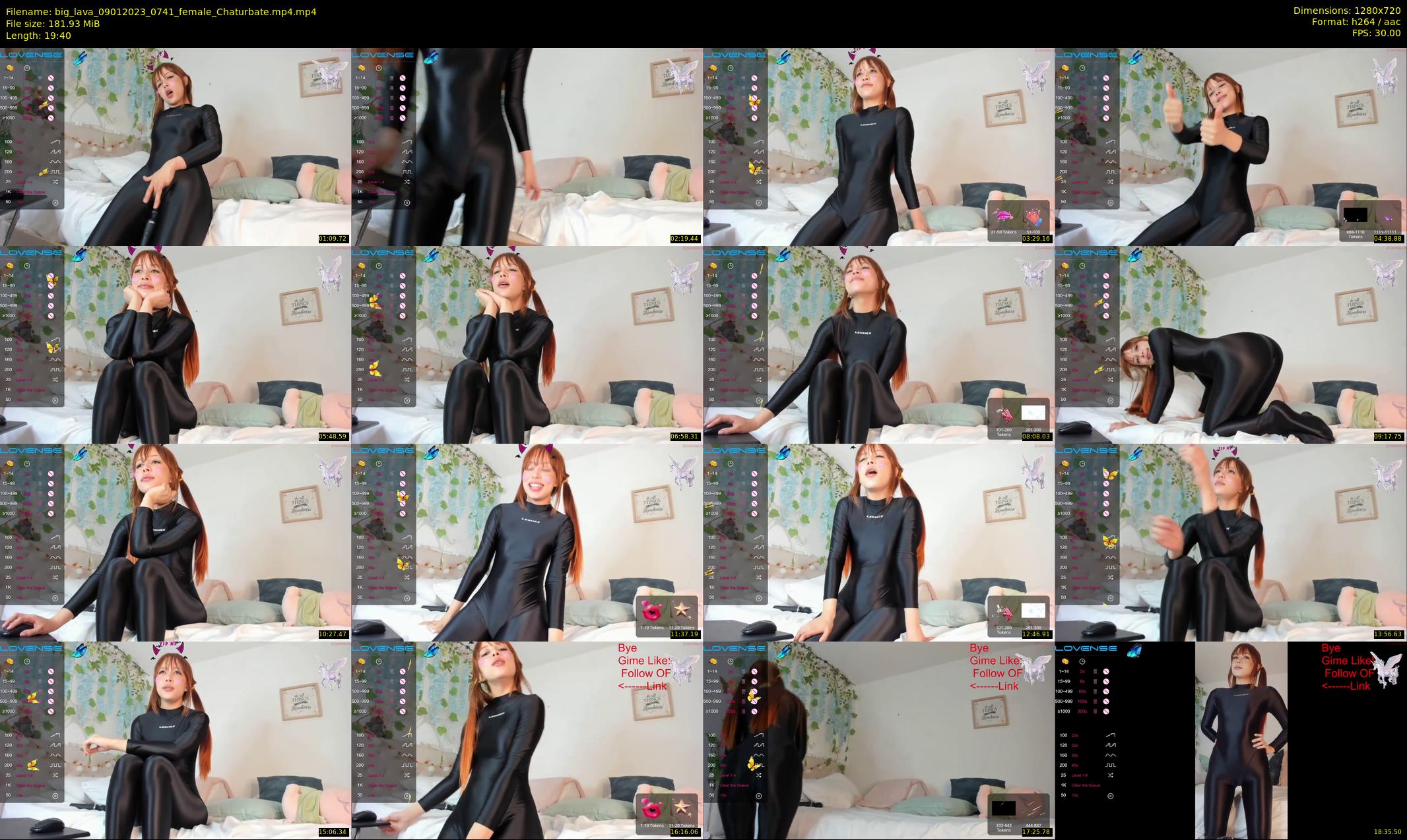big_lava — 20 minute Chaturbate female cam show recording, 720p, Jan 9, 2023