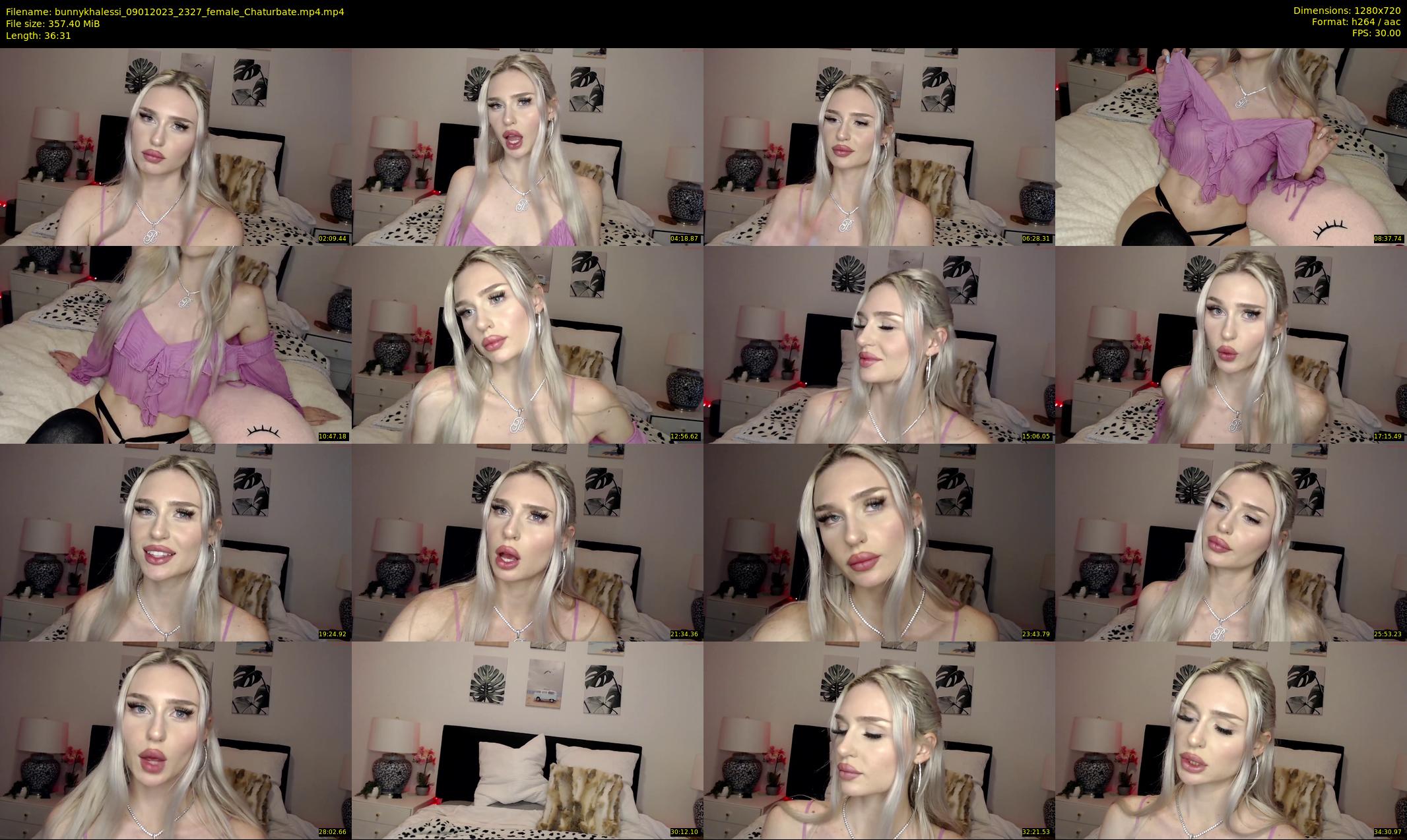bunnykhalessi — 37 minute Chaturbate female cam show recording, 720p, Jan 9, 2023