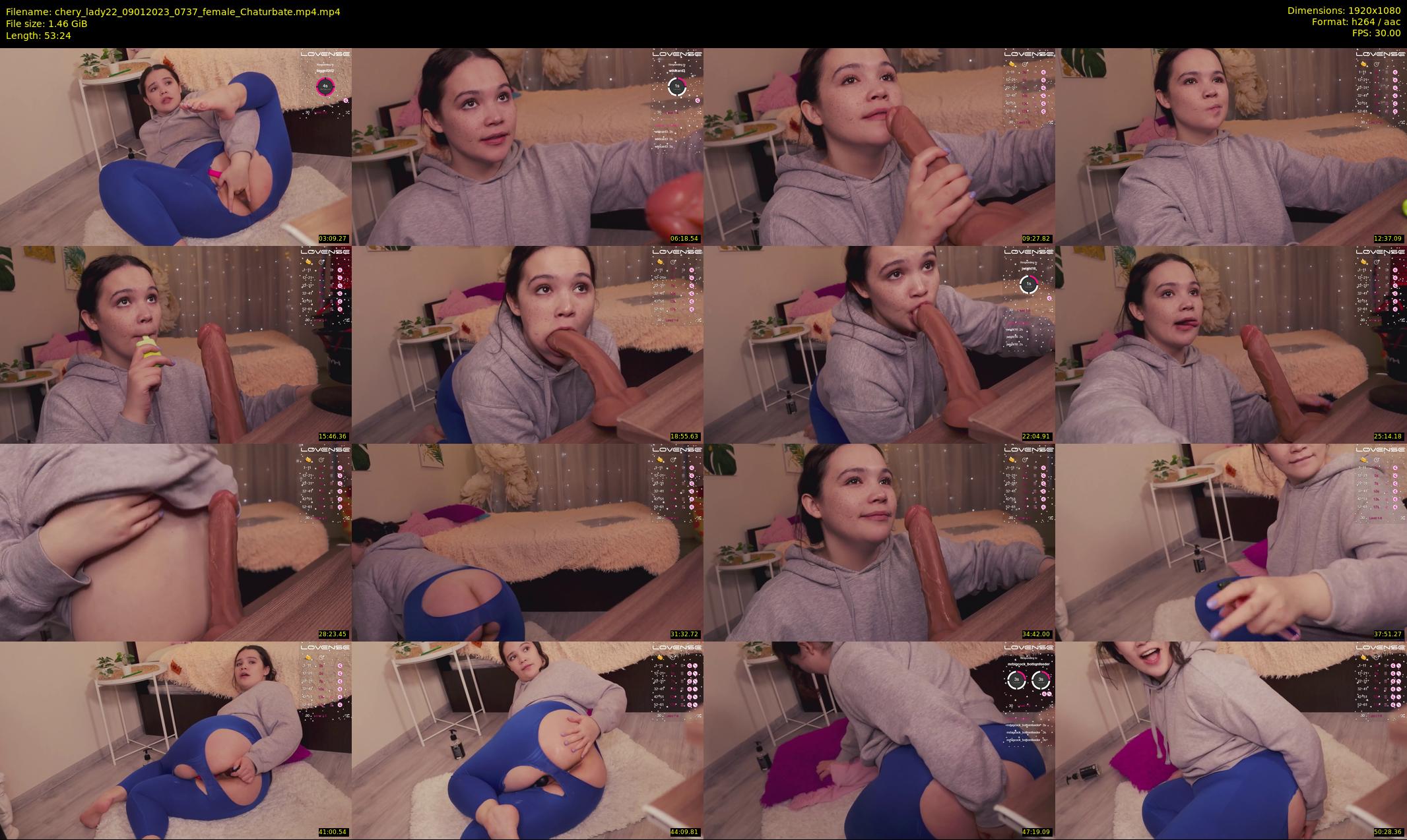 chery_lady22 — 54 minute Chaturbate female cam show recording, 1080p, Jan 9, 2023