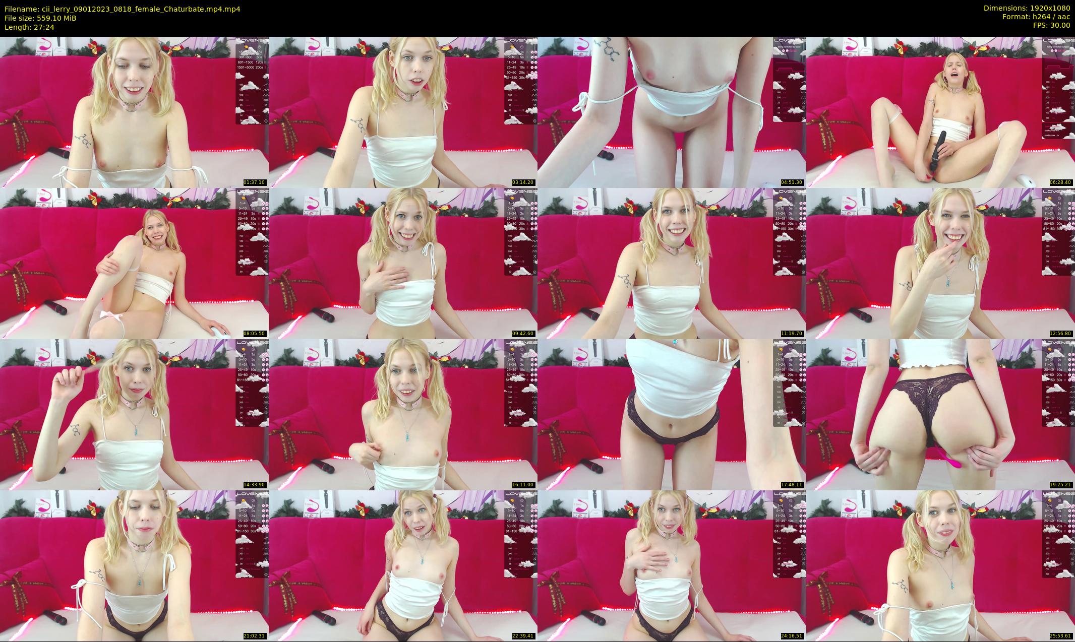 cii_lerry — 28 minute Chaturbate female cam show recording, 1080p, Jan 9, 2023