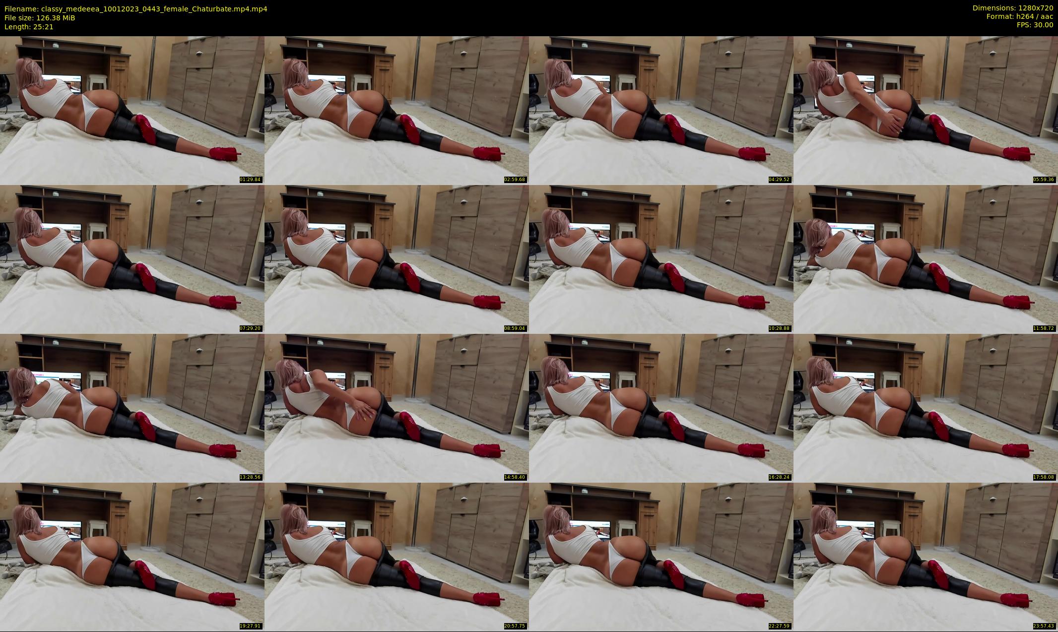 classy_medeeea — 26 minute Chaturbate female cam show recording, 720p, Jan 10, 2023