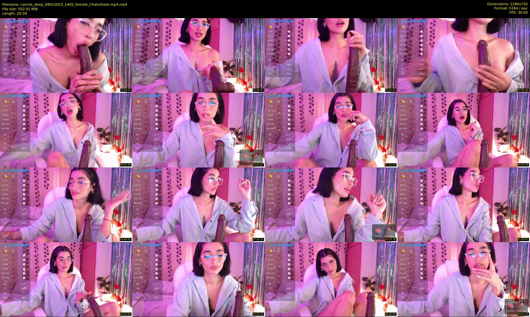 connie_deep — 30 minute Chaturbate female cam show recording, 720p, Jan 9, 2023