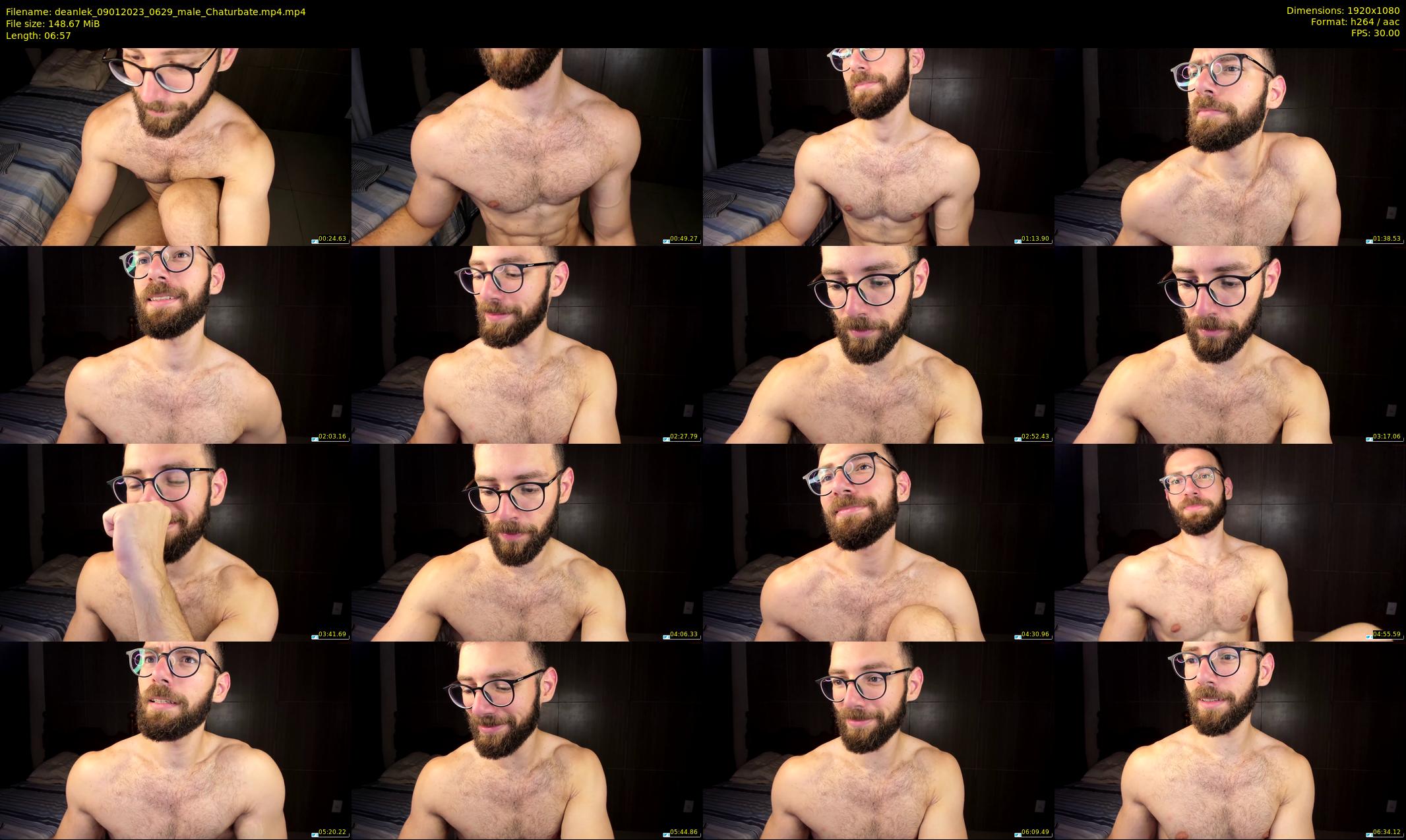 deanlek — 7 minute Chaturbate male cam show recording, 1080p, Jan 9, 2023
