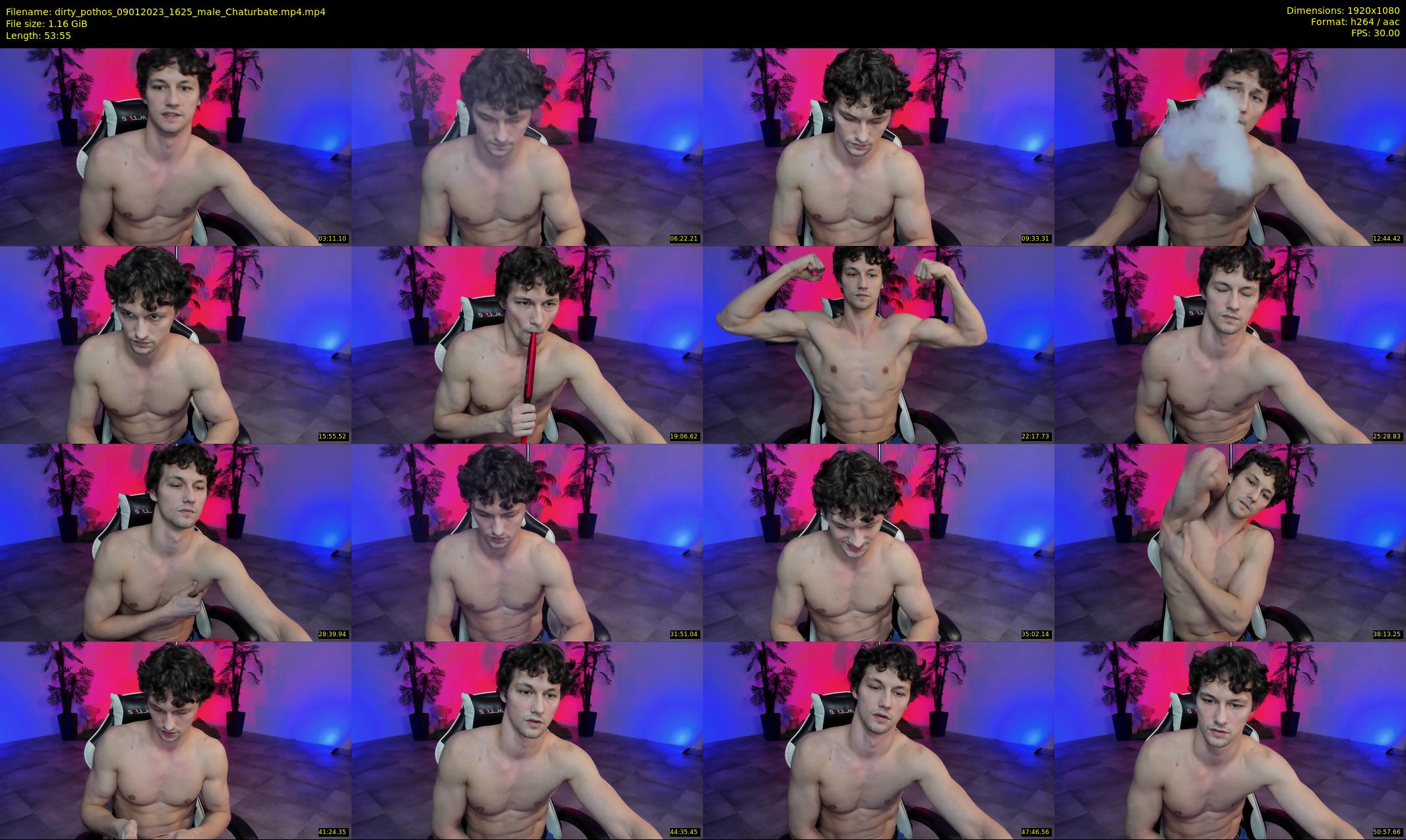 dirty_pothos — 54 minute Chaturbate male cam show recording, 1080p, Jan 9, 2023