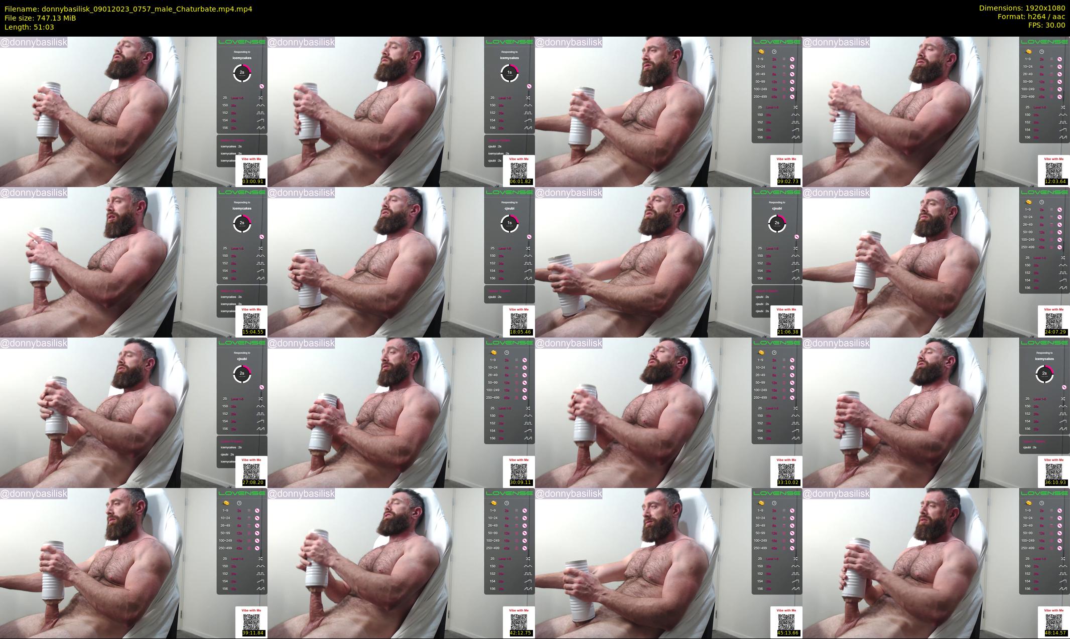 donnybasilisk — 52 minute Chaturbate male cam show recording, 1080p, Jan 9, 2023