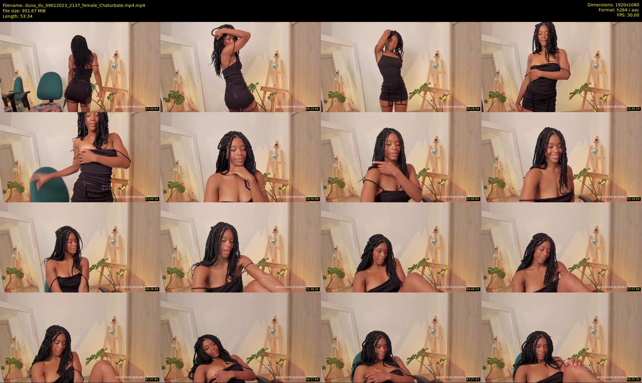 duna_du — 54 minute Chaturbate female cam show recording, 1080p, Jan 9, 2023