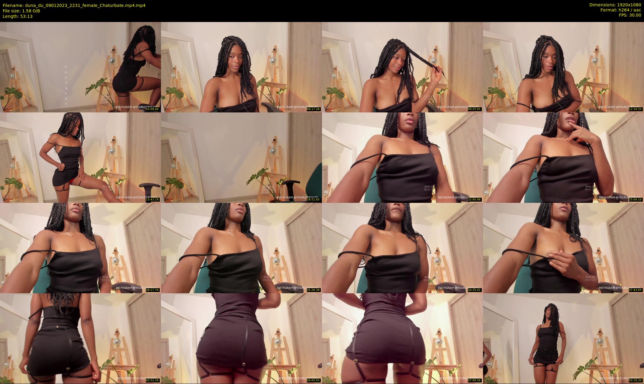 duna_du — 54 minute Chaturbate female cam show recording, 1080p, Jan 9, 2023