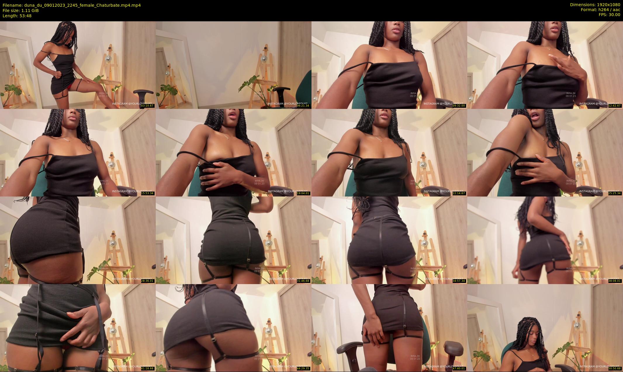 duna_du — 54 minute Chaturbate female cam show recording, 1080p, Jan 9, 2023
