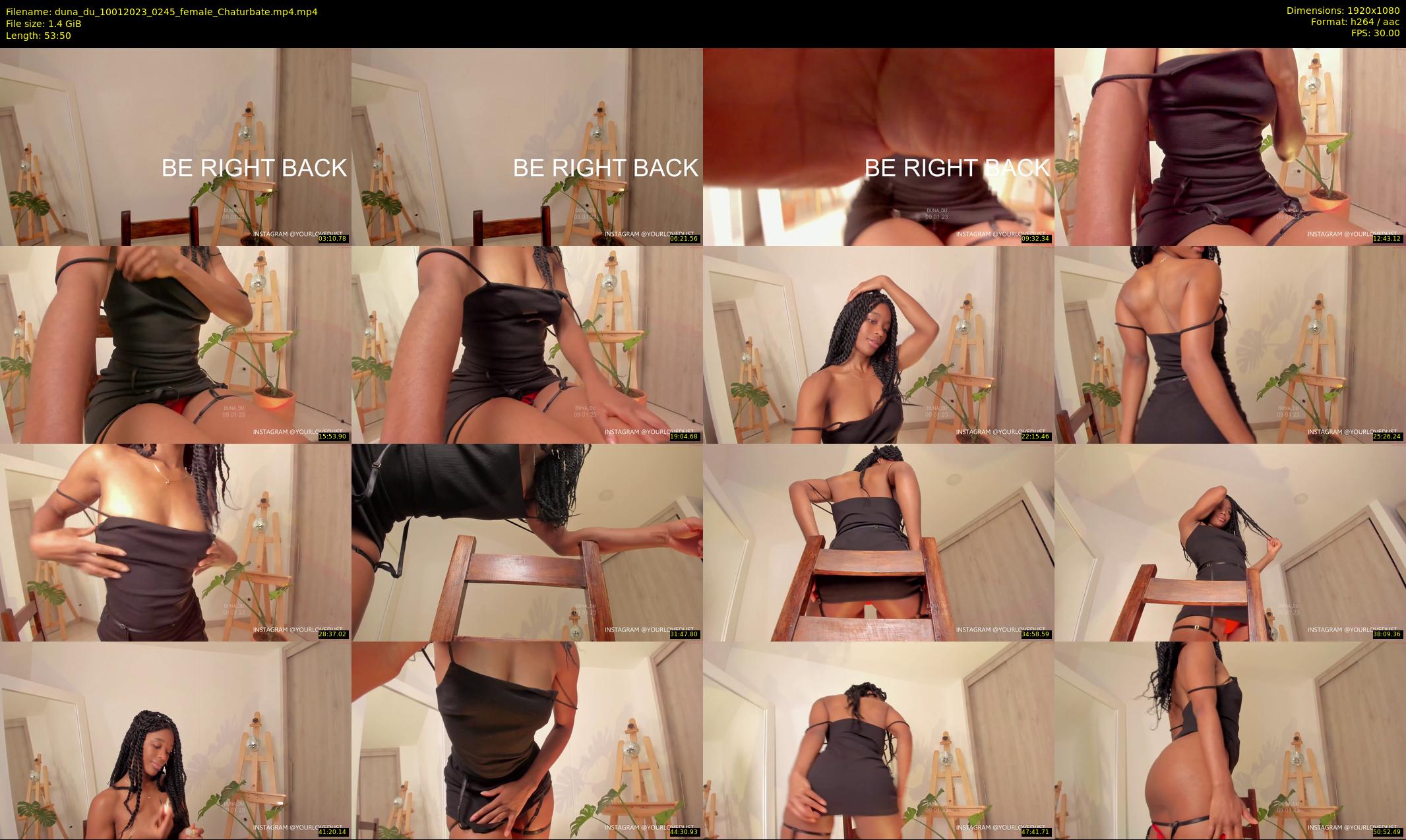 duna_du — 54 minute Chaturbate female cam show recording, 1080p, Jan 10, 2023