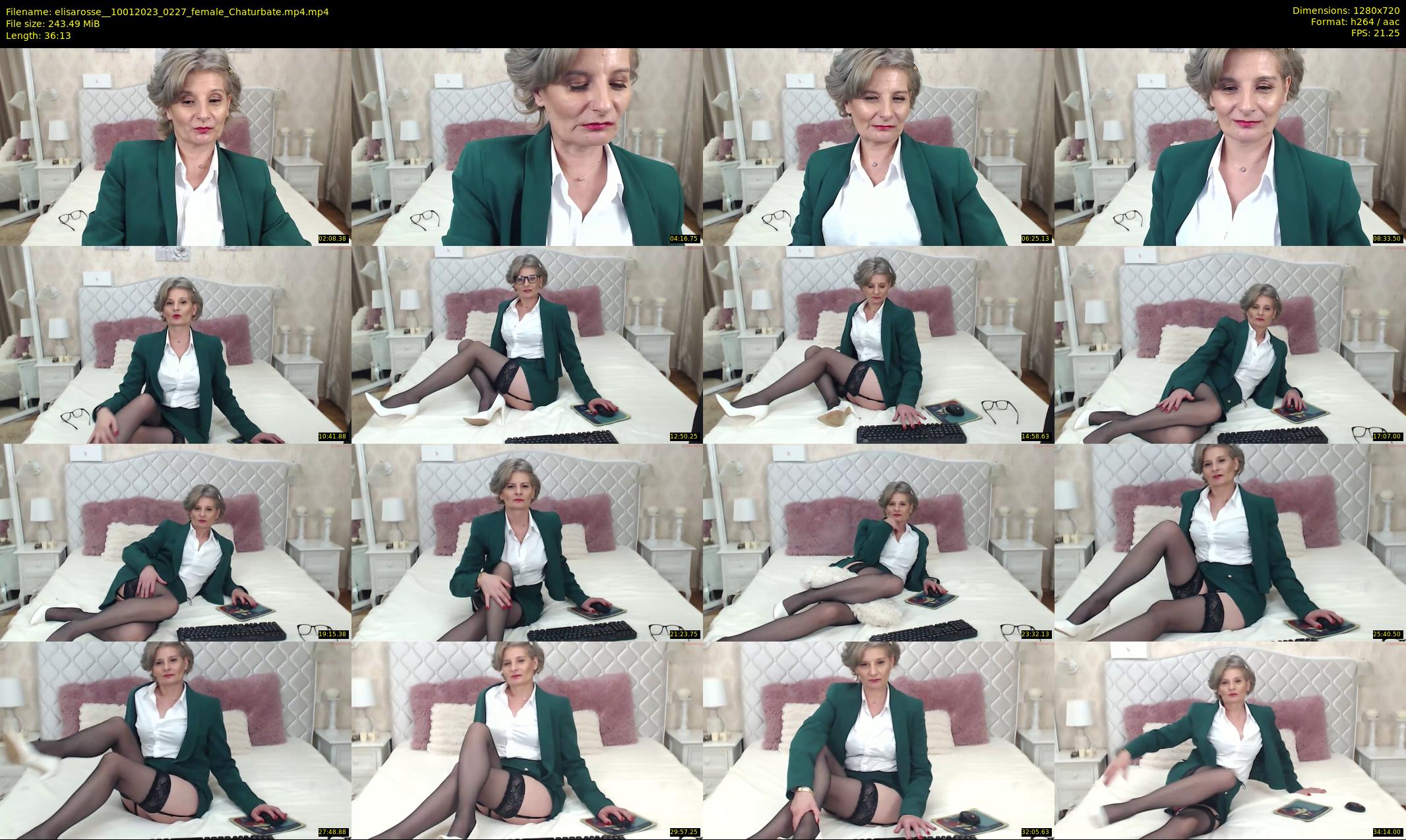 elisarosse_ — 37 minute Chaturbate female cam show recording, 720p, Jan 10, 2023