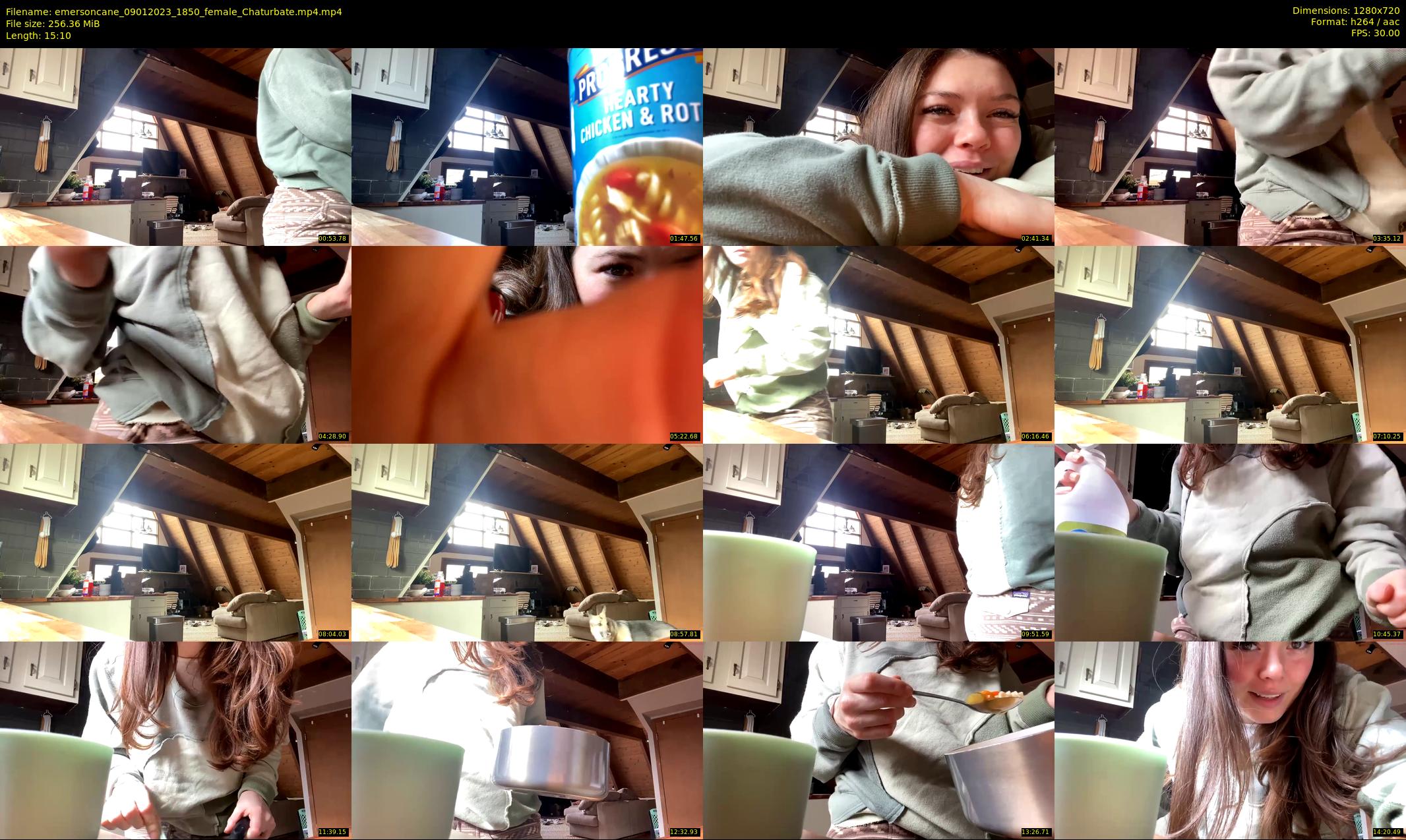 emersoncane — 16 minute Chaturbate female cam show recording, 720p, Jan 9, 2023