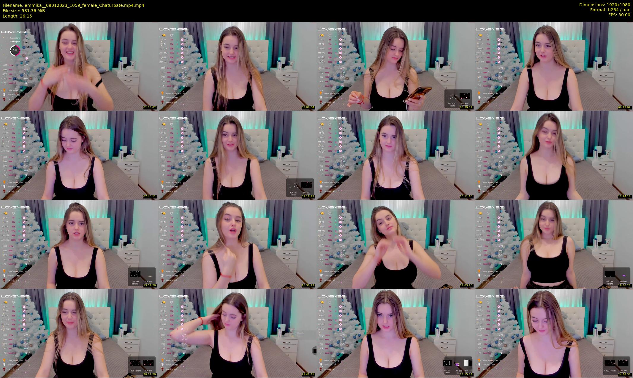 emmika_ — 27 minute Chaturbate female cam show recording, 1080p, Jan 9, 2023