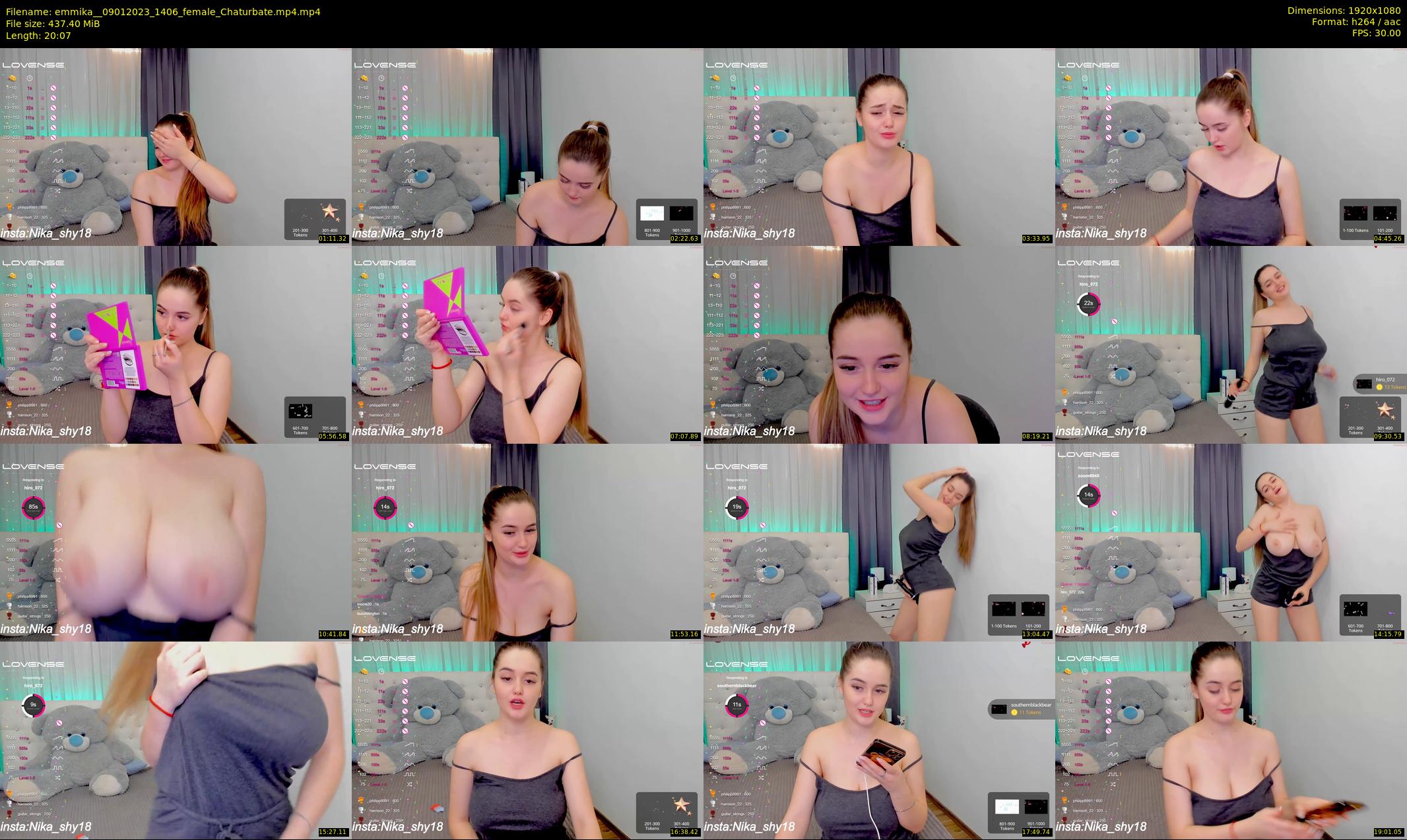 emmika_ — 21 minute Chaturbate female cam show recording, 1080p, Jan 9, 2023