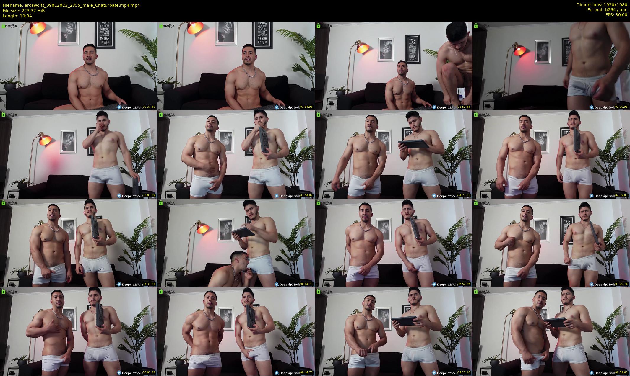 eroswolfs — 11 minute Chaturbate male cam show recording, 1080p, Jan 9, 2023