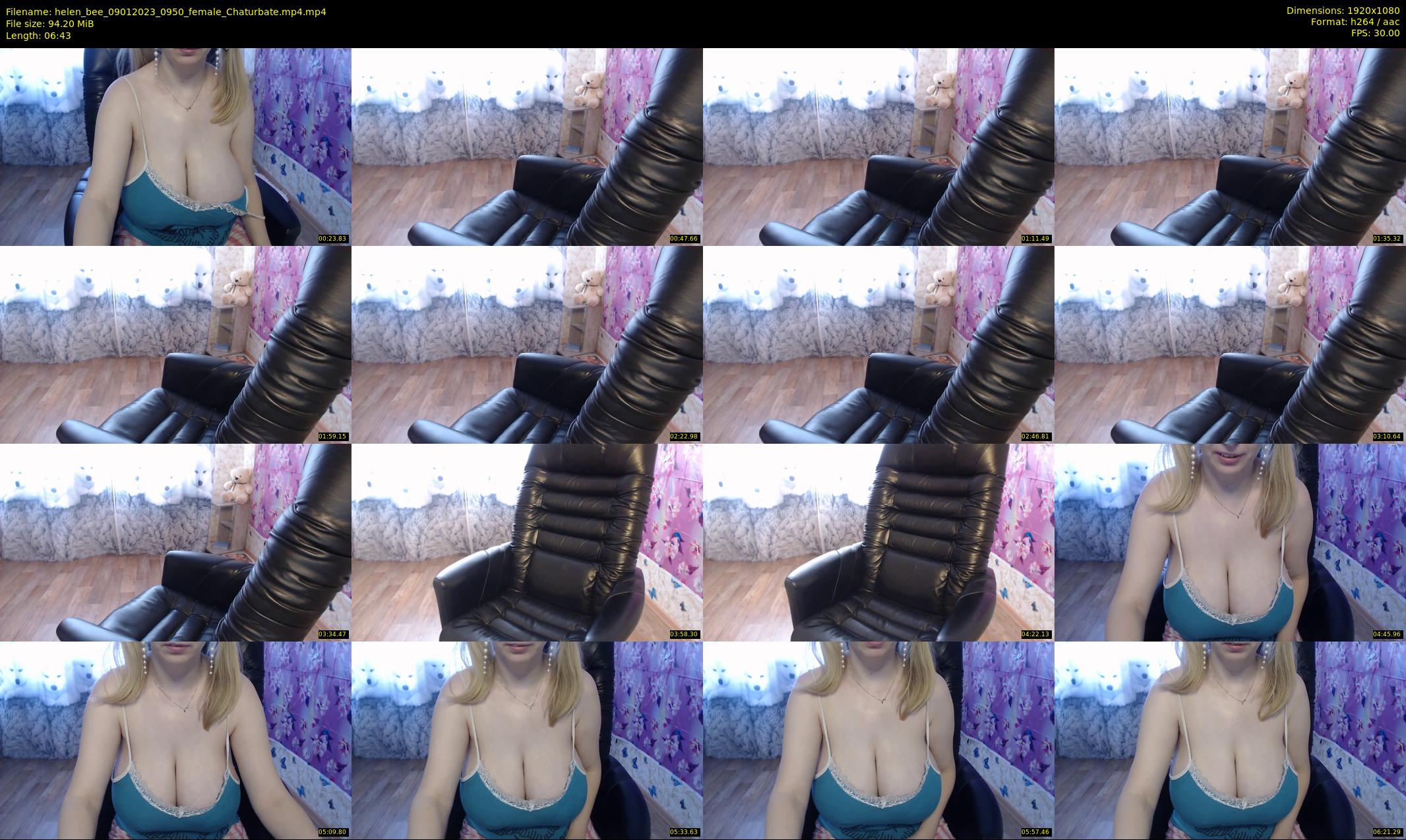 helen_bee — 7 minute Chaturbate female cam show recording, 1080p, Jan 9, 2023
