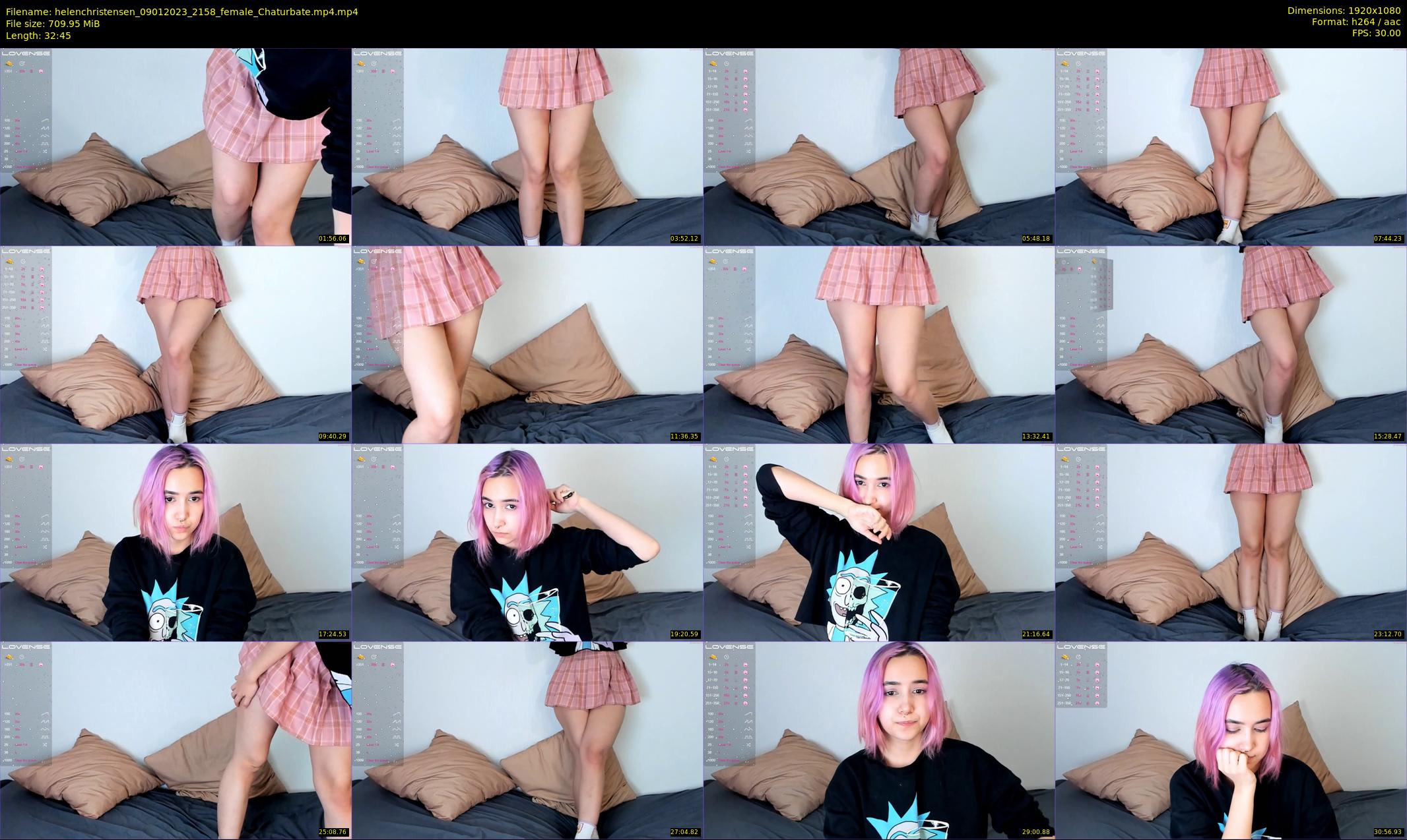 helenchristensen — 33 minute Chaturbate female cam show recording, 1080p, Jan 9, 2023