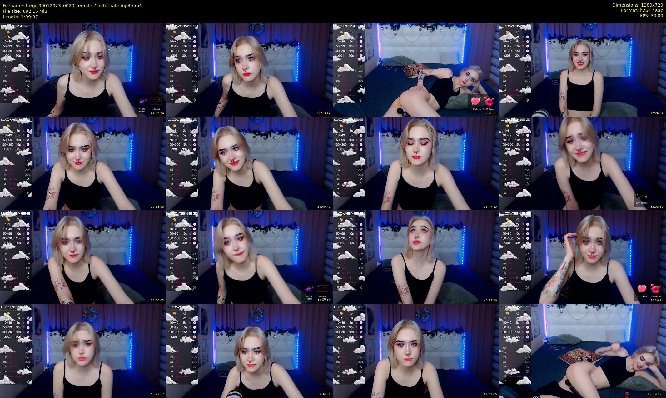 hizgi — 70 minute Chaturbate couple cam show recording, 720p, Jan 9, 2023