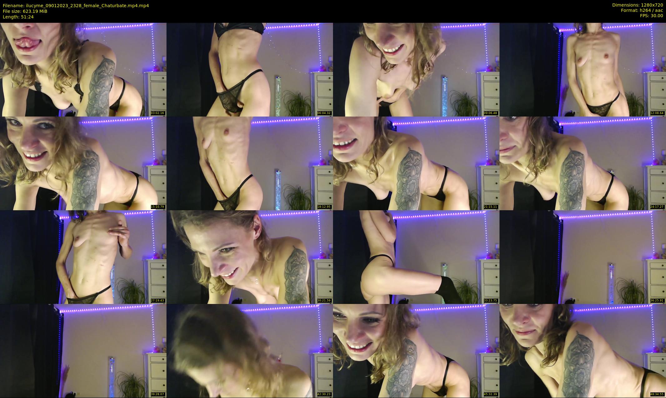 ilucyme — 52 minute Chaturbate female cam show recording, 720p, Jan 9, 2023