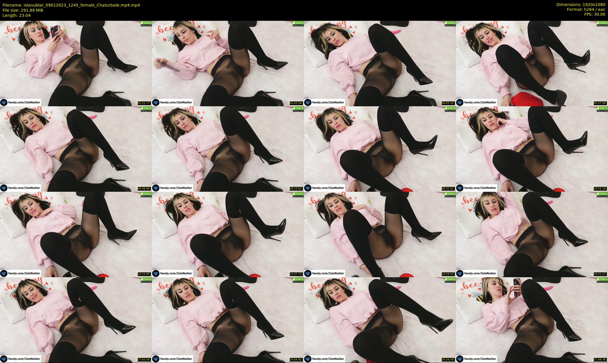 islanublar — 24 minute Chaturbate female cam show recording, 1080p, Jan 9, 2023