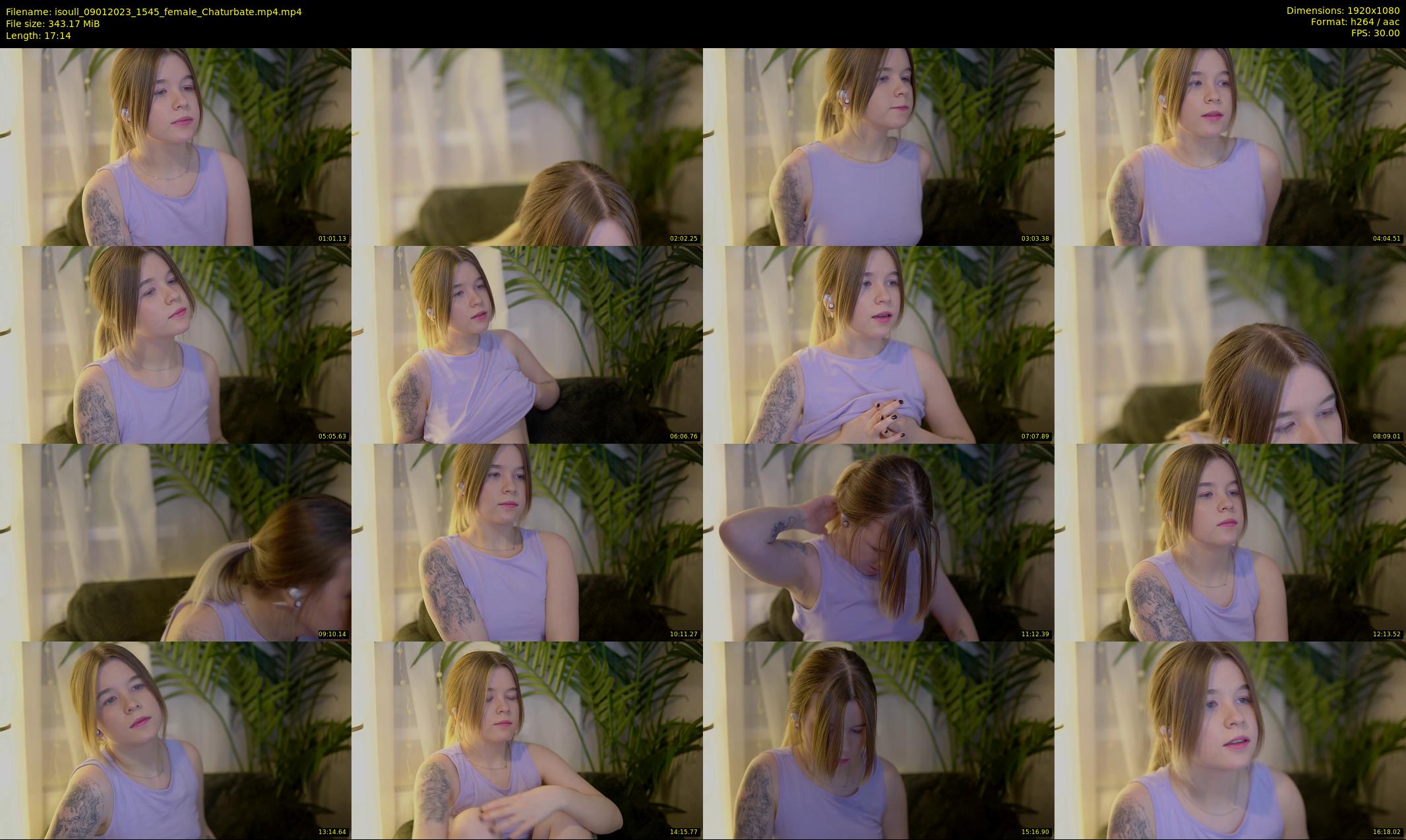 isoull — 18 minute Chaturbate female cam show recording, 1080p, Jan 9, 2023