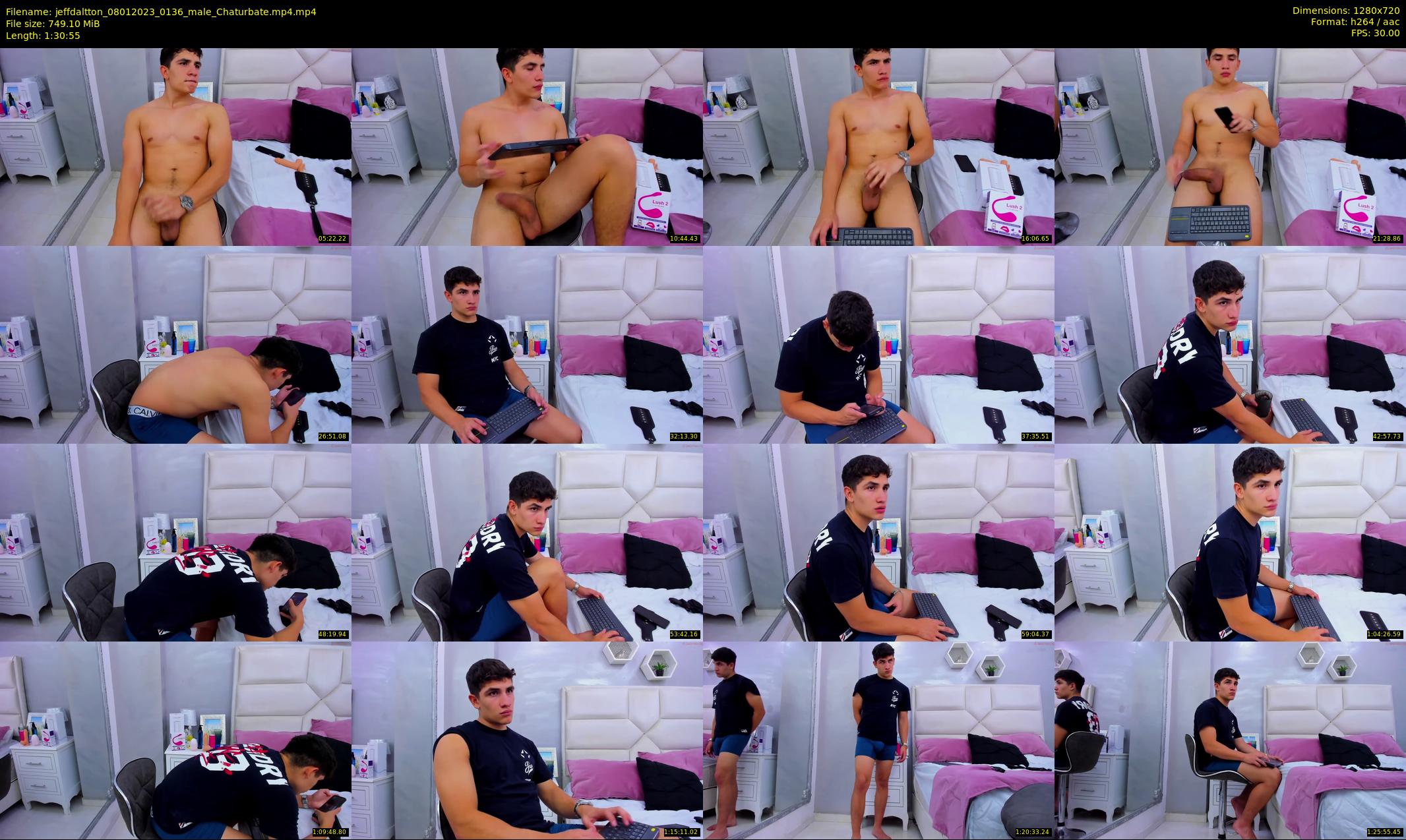 jeffdaltton — 91 minute Chaturbate male cam show recording, 720p, Jan 8, 2023