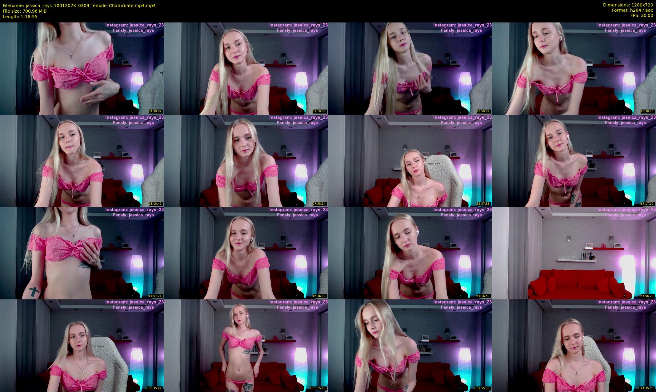 jessica_rays — 79 minute Chaturbate couple cam show recording, 720p, Jan 10, 2023