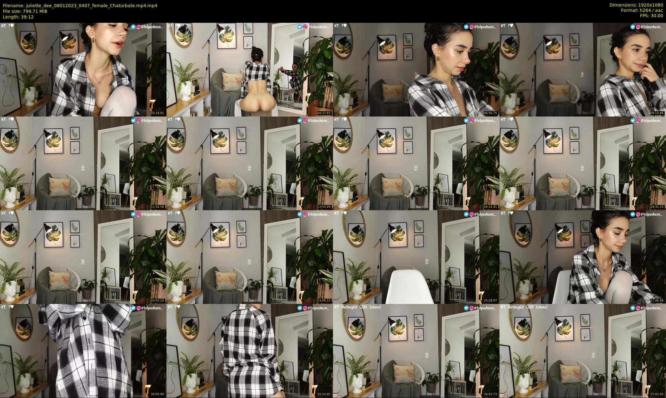 juliette_dee — 40 minute Chaturbate female cam show recording, 1080p, Jan 8, 2023
