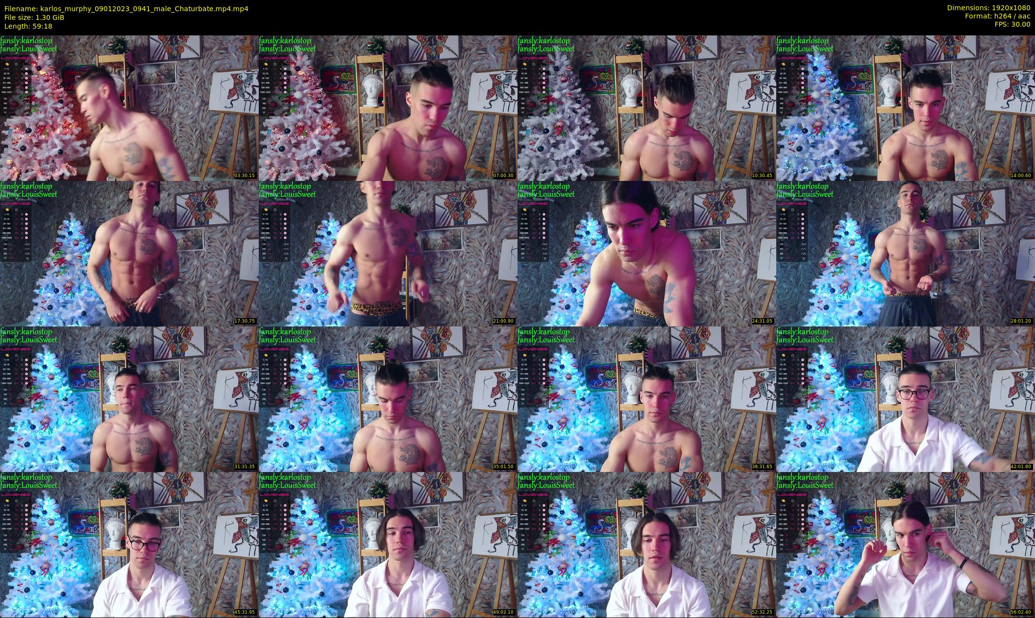 karlos_murphy — 60 minute Chaturbate male cam show recording, 1080p, Jan 9, 2023