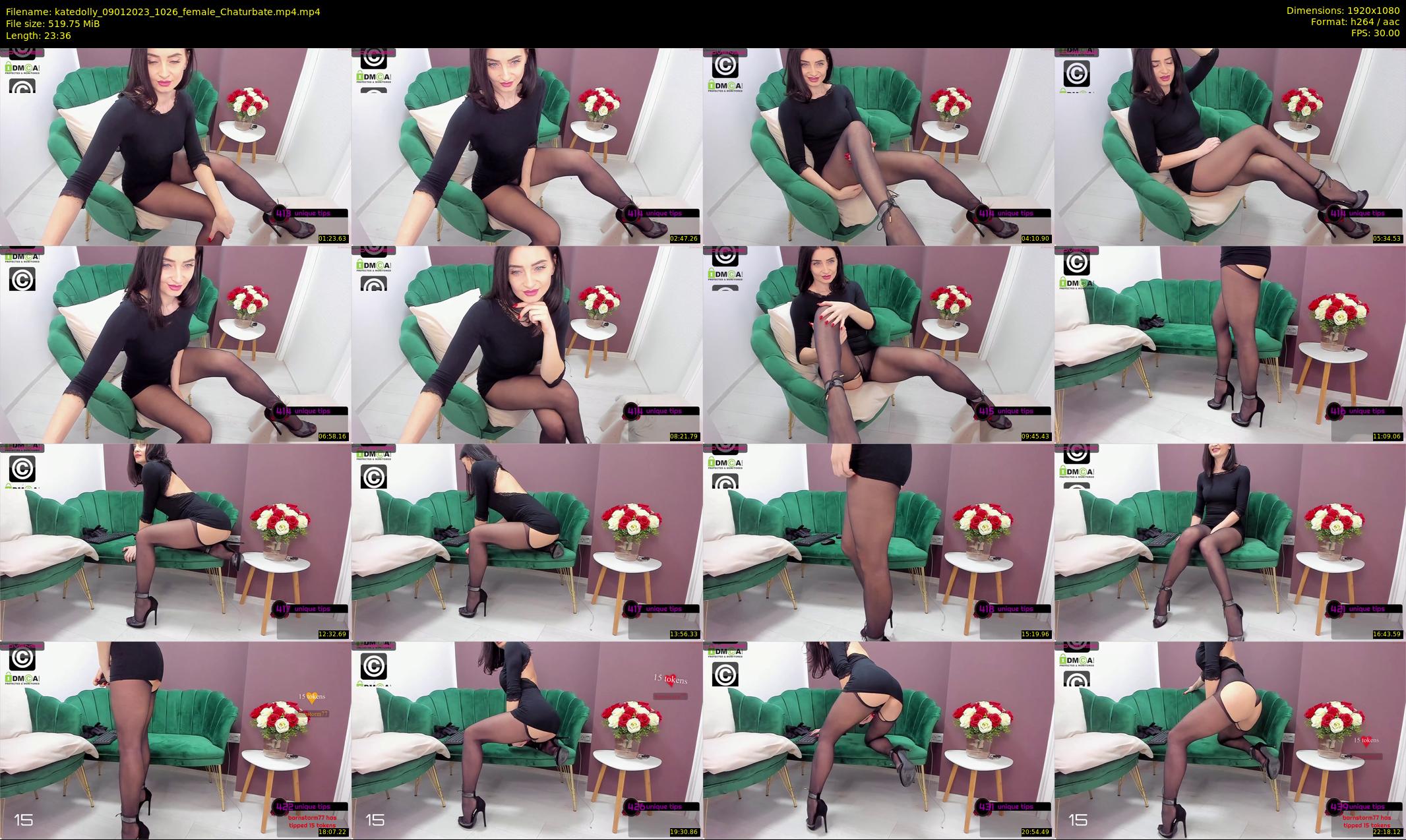 katedolly — 24 minute Chaturbate female cam show recording, 1080p, Jan 9, 2023