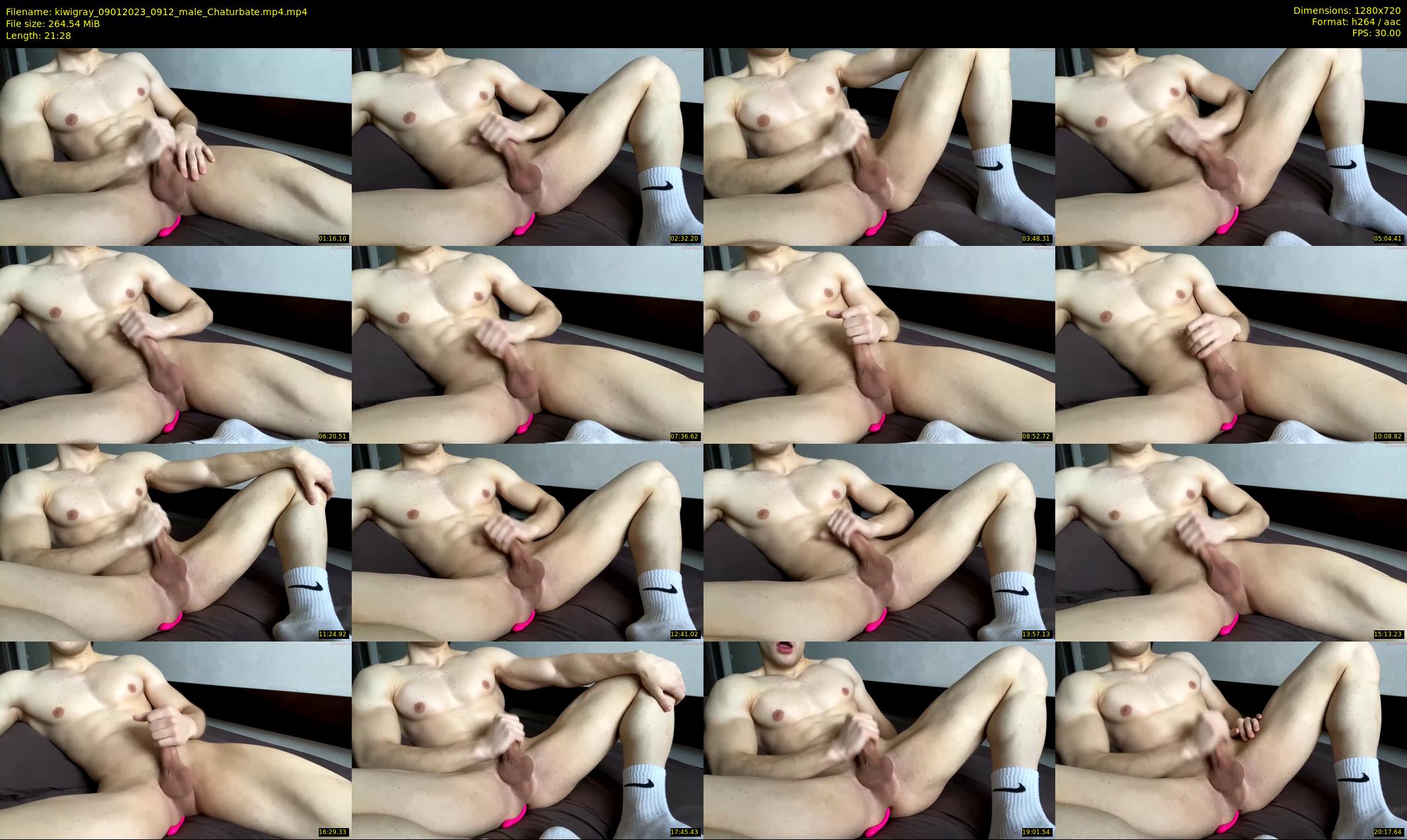 kiwigray — 22 minute Chaturbate male cam show recording, 720p, Jan 9, 2023