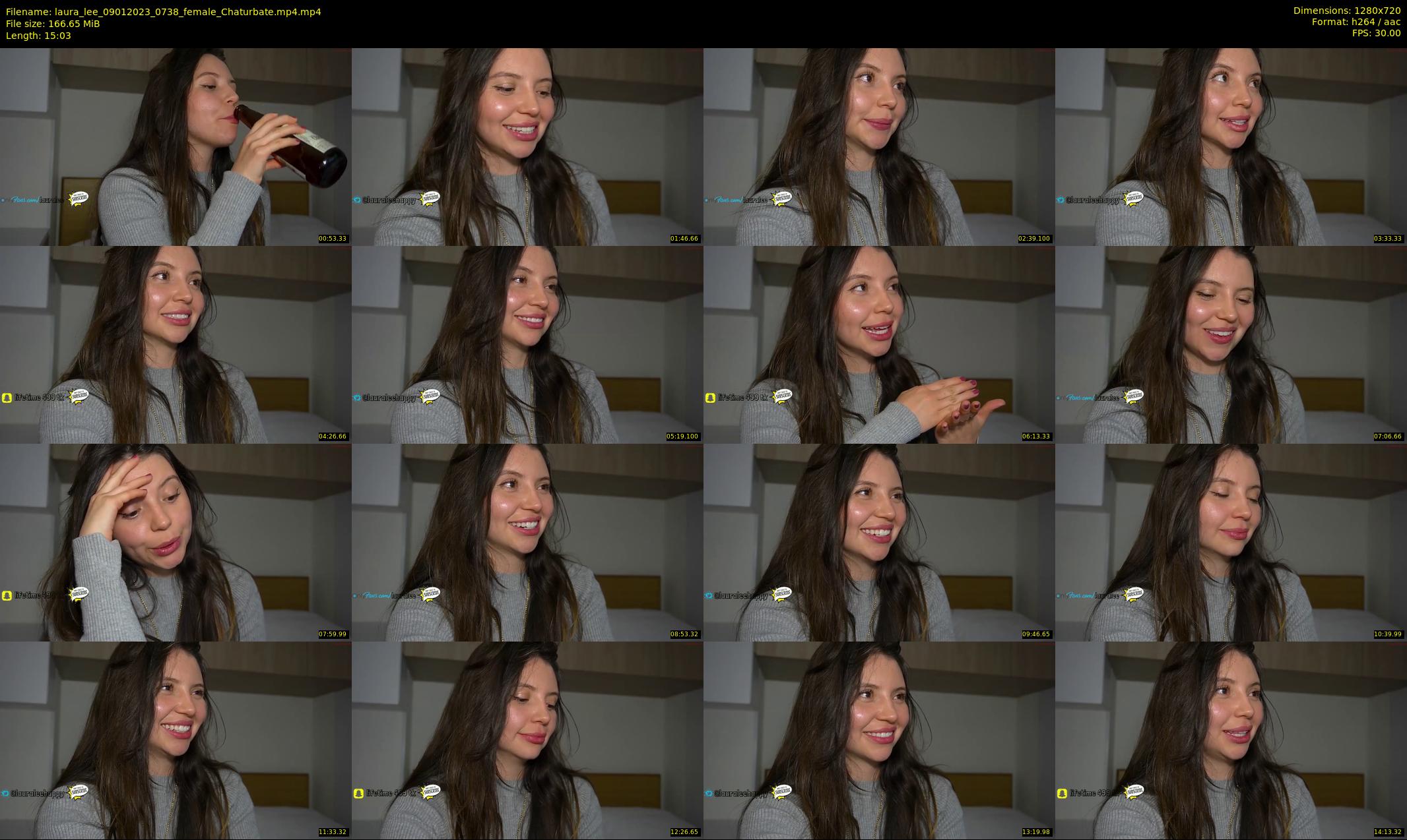 laura_lee — 16 minute Chaturbate female cam show recording, 720p, Jan 9, 2023