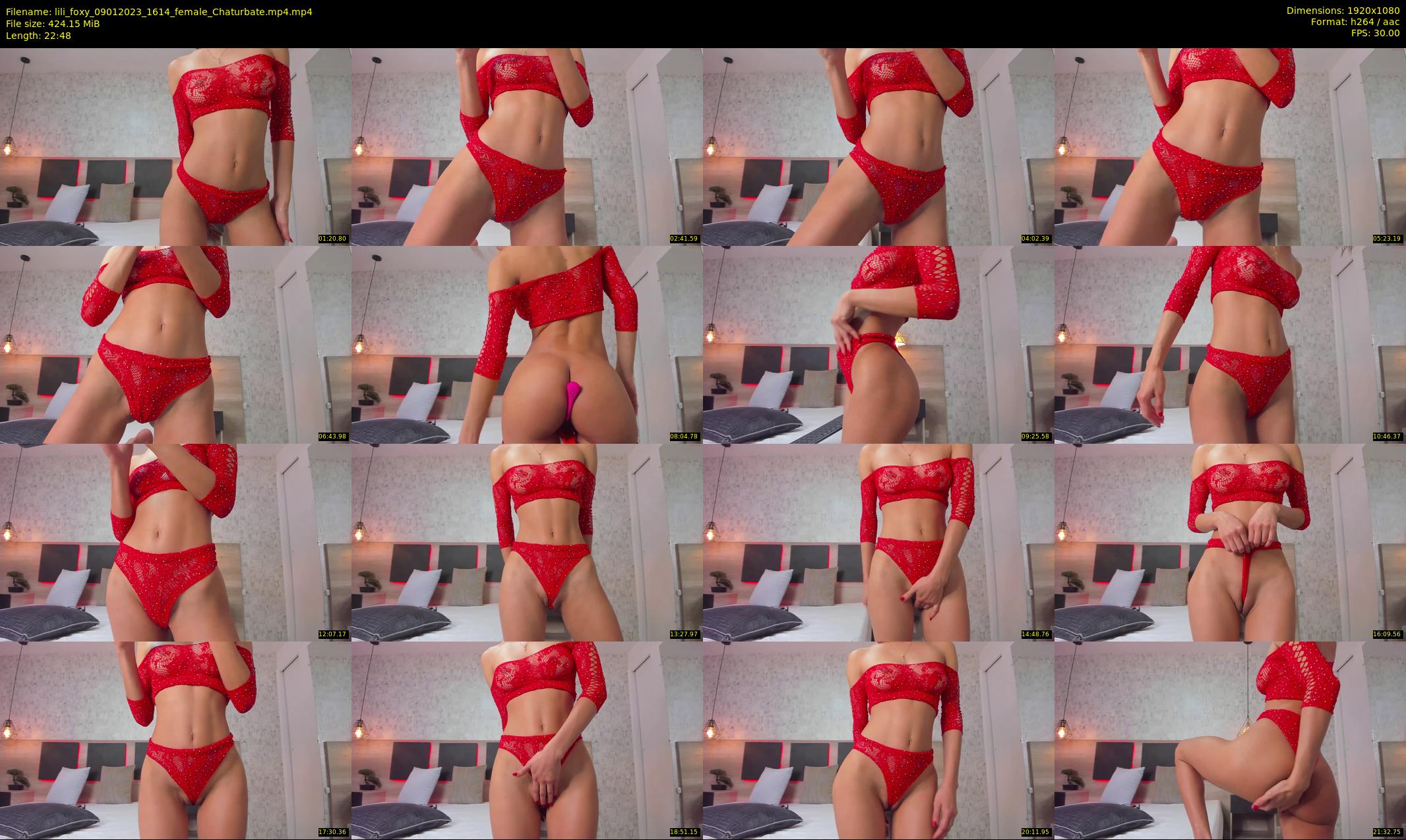 lili_foxy — 23 minute Chaturbate female cam show recording, 1080p, Jan 9, 2023
