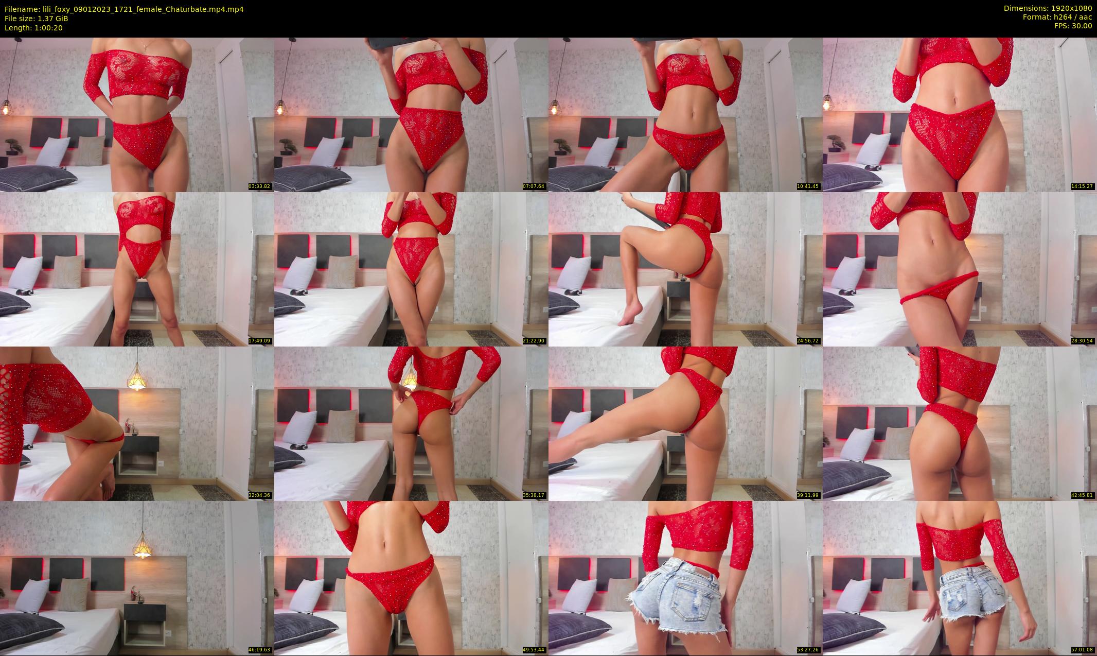 lili_foxy — 61 minute Chaturbate female cam show recording, 1080p, Jan 9, 2023