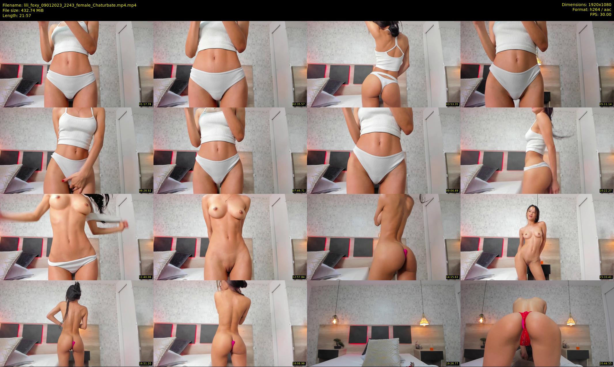 lili_foxy — 22 minute Chaturbate female cam show recording, 1080p, Jan 9, 2023