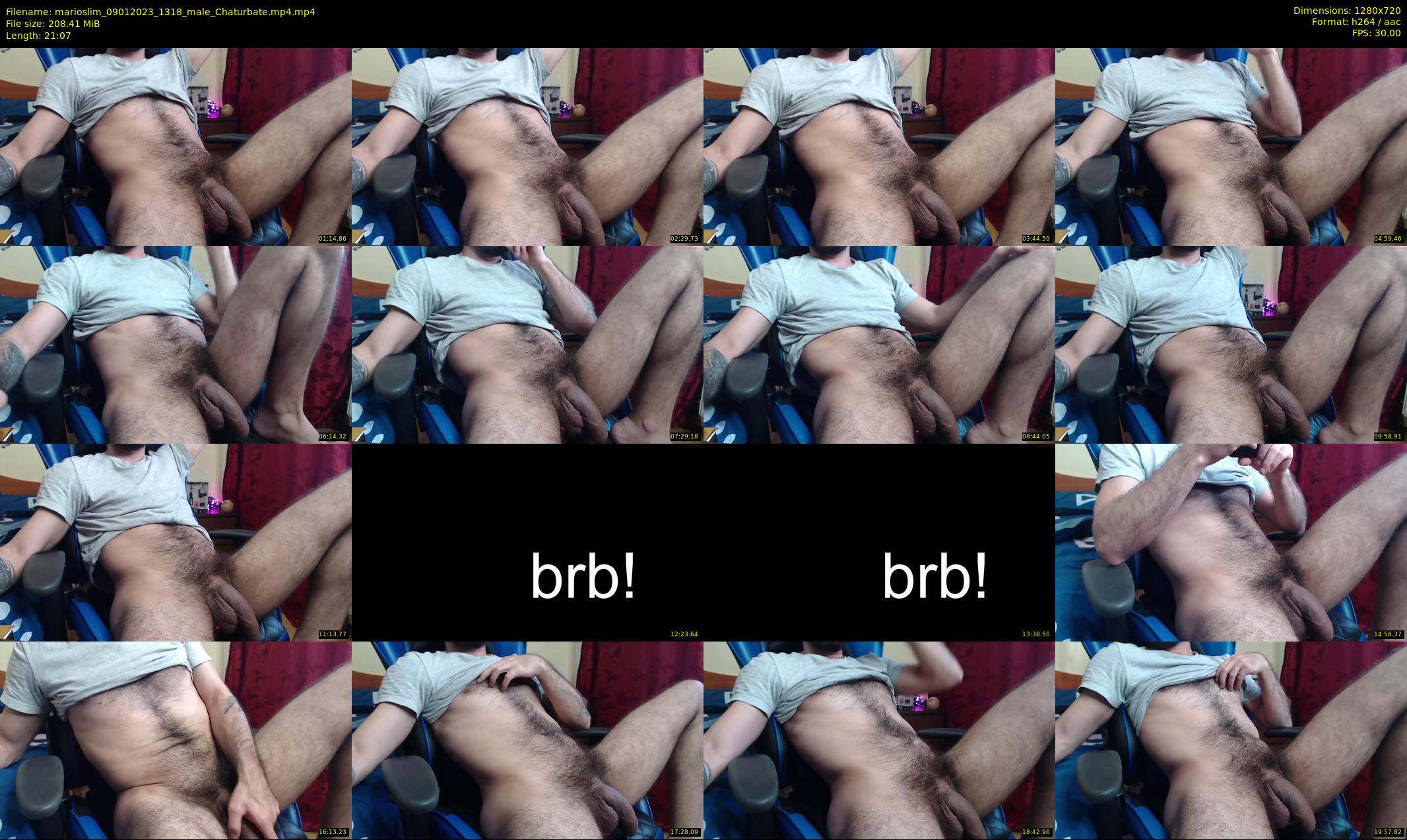 marioslim — 22 minute Chaturbate male cam show recording, 720p, Jan 9, 2023