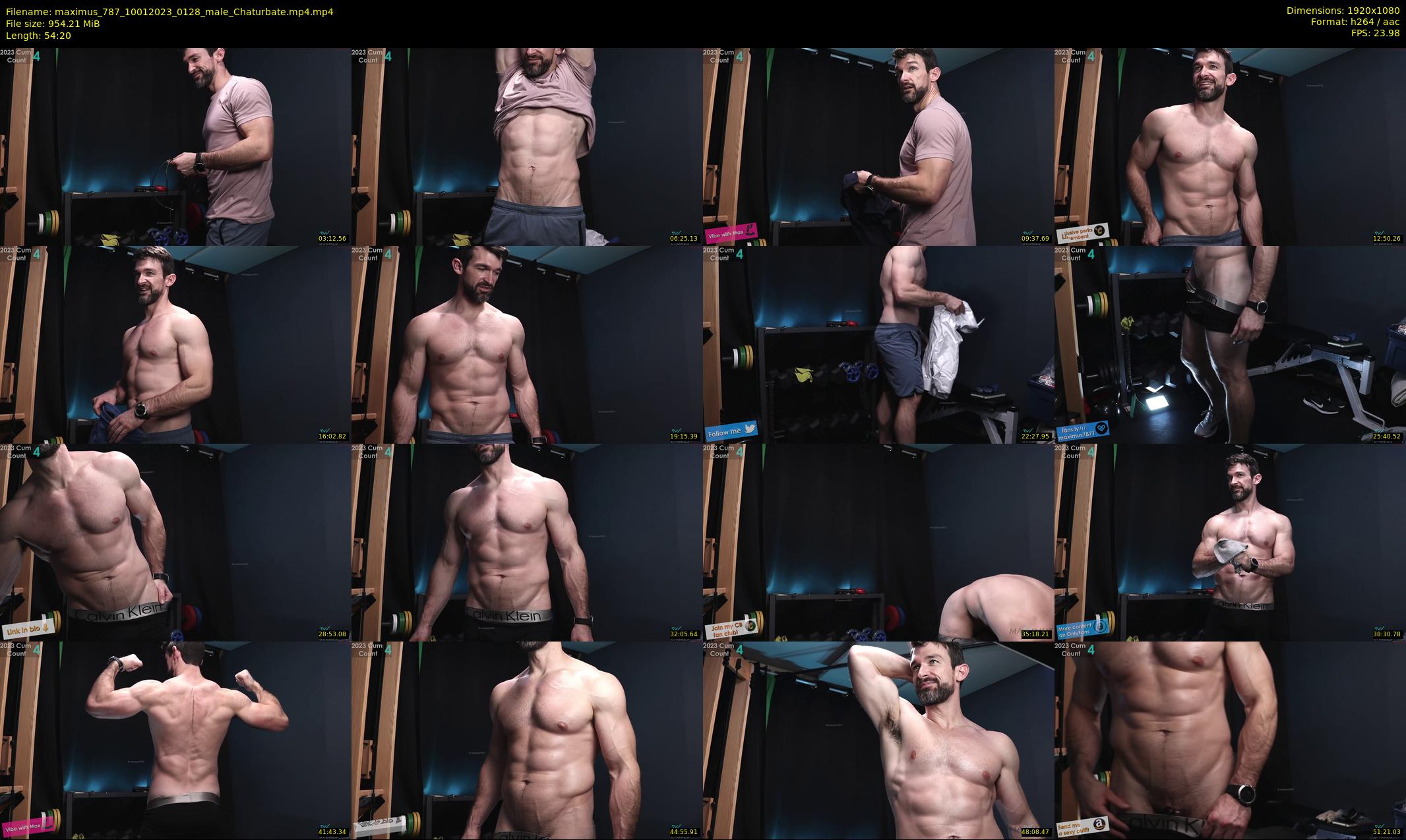 maximus_787 — 55 minute Chaturbate male cam show recording, 1080p, Jan 10, 2023