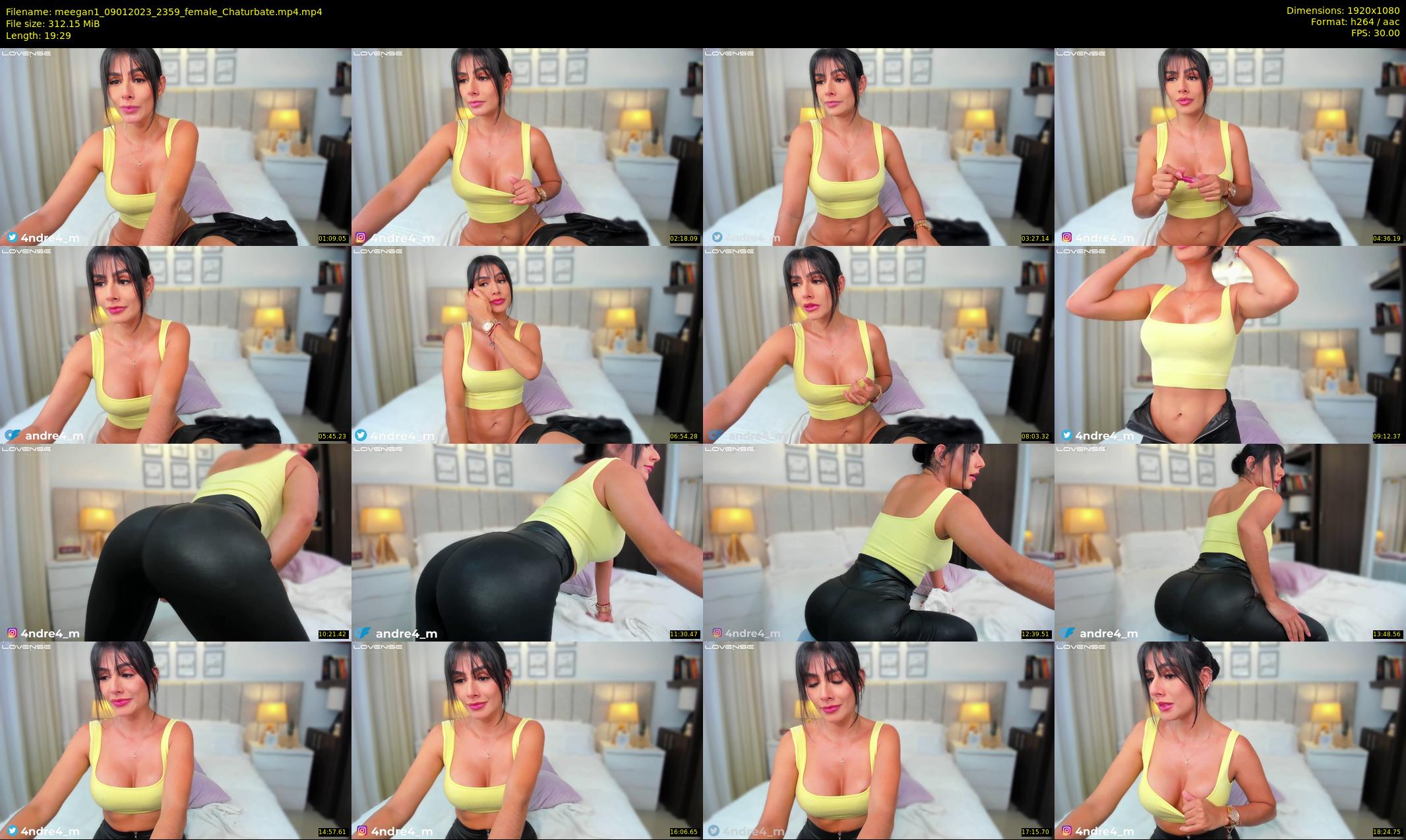 meegan1 — 20 minute Chaturbate female cam show recording, 1080p, Jan 9, 2023