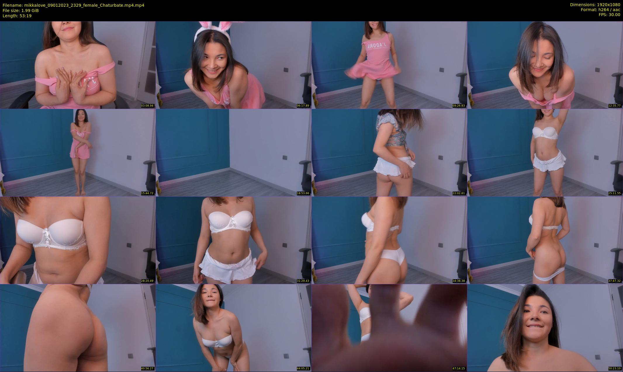 mikkalove — 54 minute Chaturbate female cam show recording, 1080p, Jan 9, 2023
