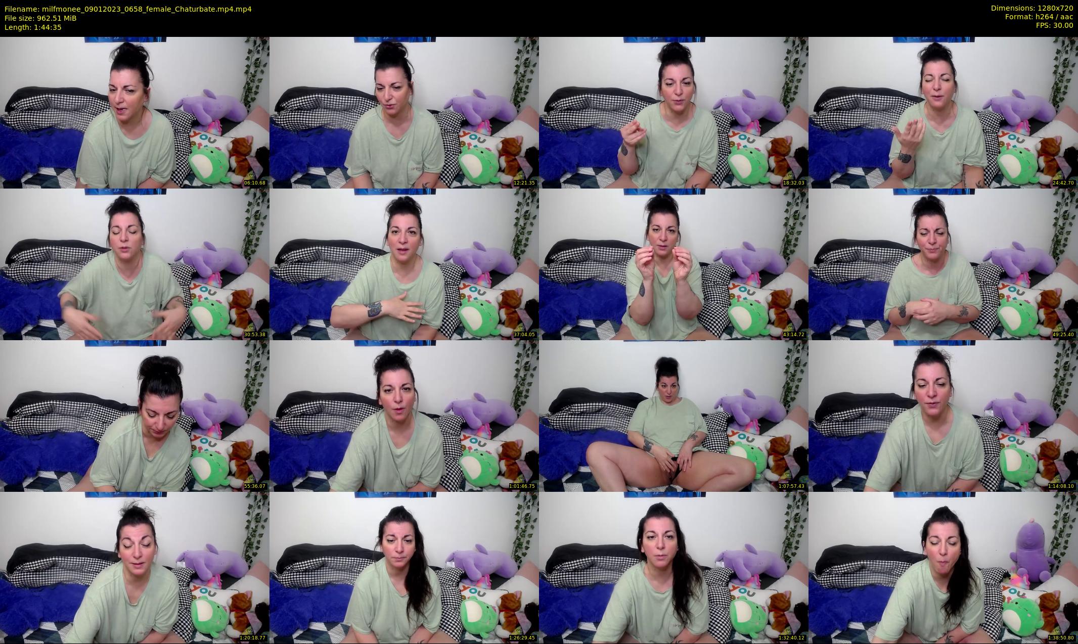 milfmonee — 105 minute Chaturbate female cam show recording, 720p, Jan 9, 2023