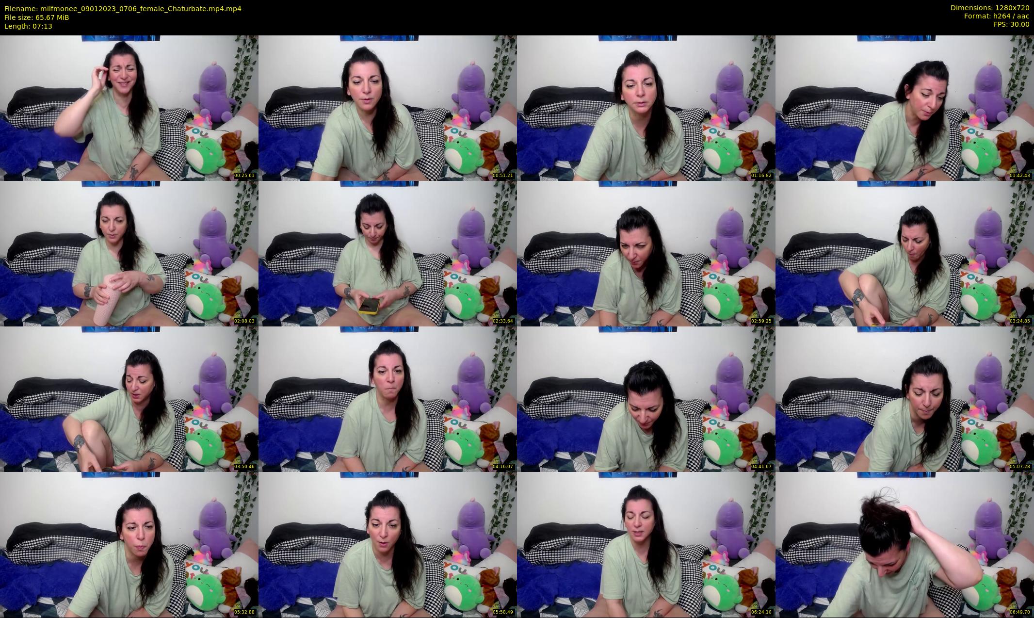 milfmonee — 8 minute Chaturbate female cam show recording, 720p, Jan 9, 2023