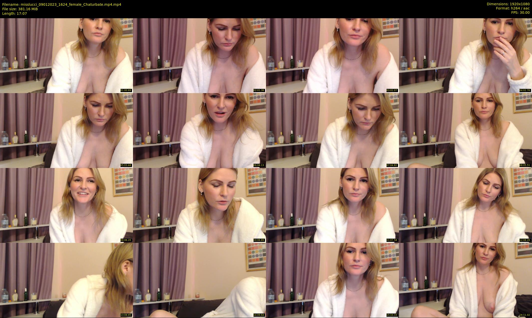 misslucci — 18 minute Chaturbate female cam show recording, 1080p, Jan 9, 2023