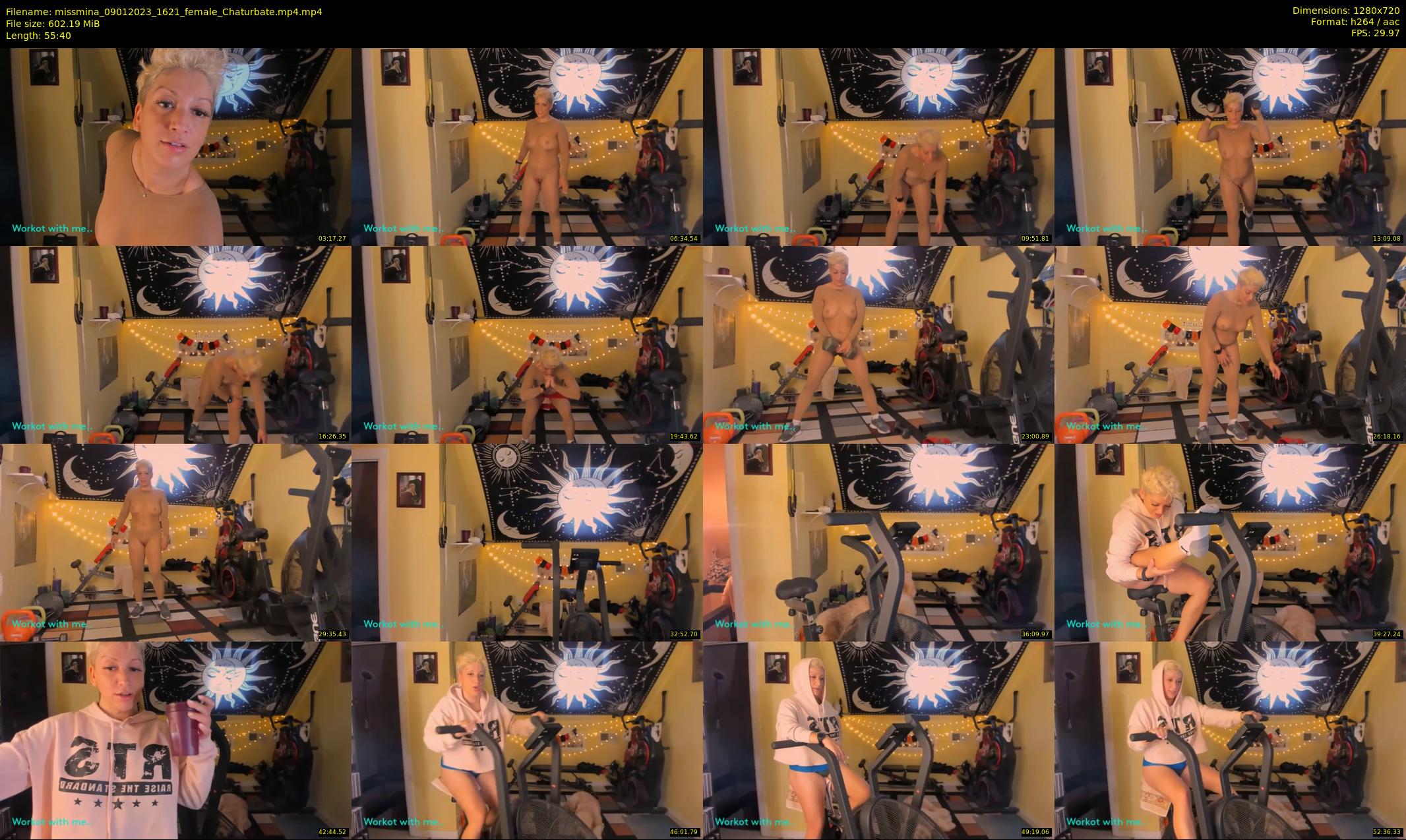 missmina — 56 minute Chaturbate female cam show recording, 720p, Jan 9, 2023