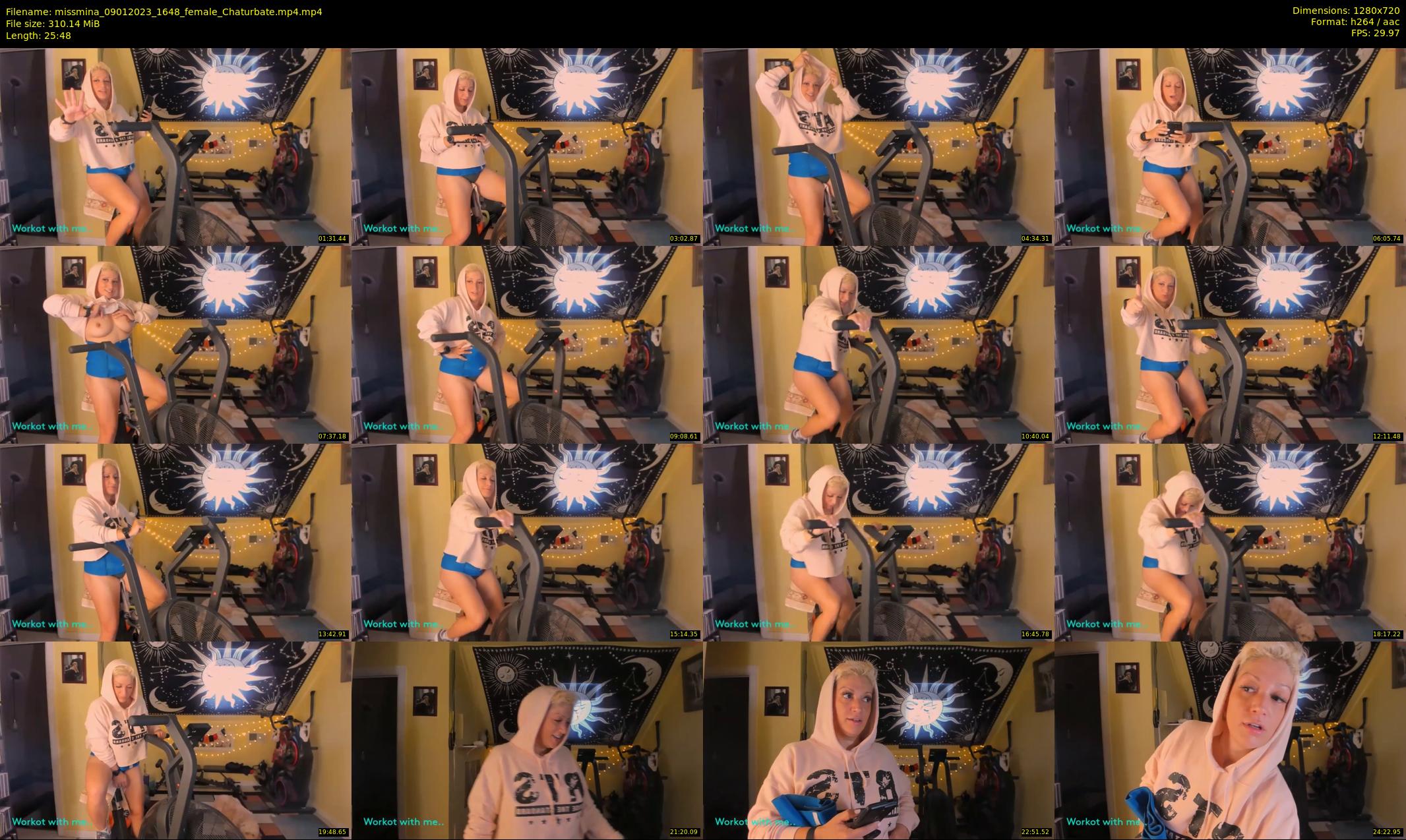 missmina — 26 minute Chaturbate female cam show recording, 720p, Jan 9, 2023