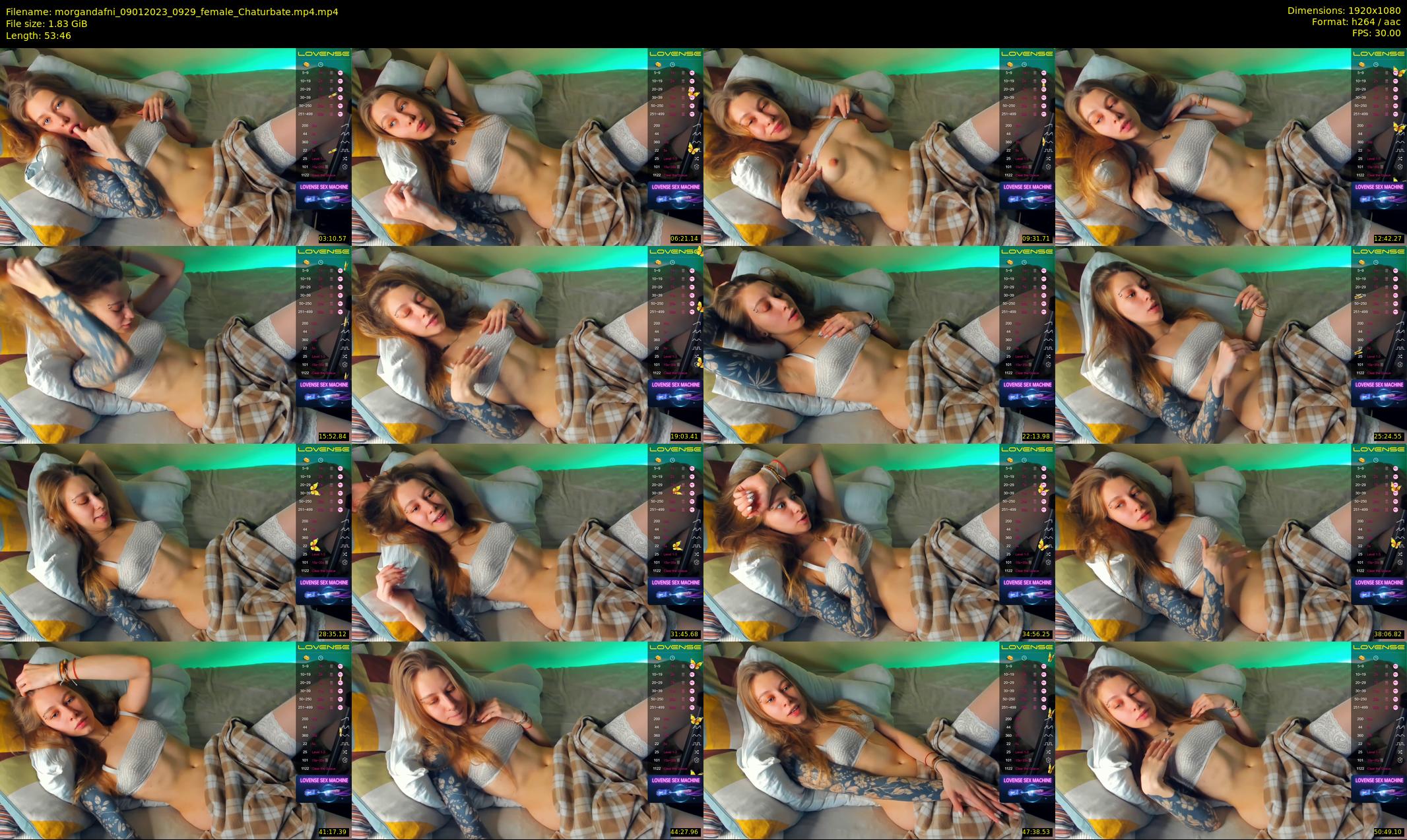 morgandafni — 54 minute Chaturbate couple cam show recording, 1080p, Jan 9, 2023