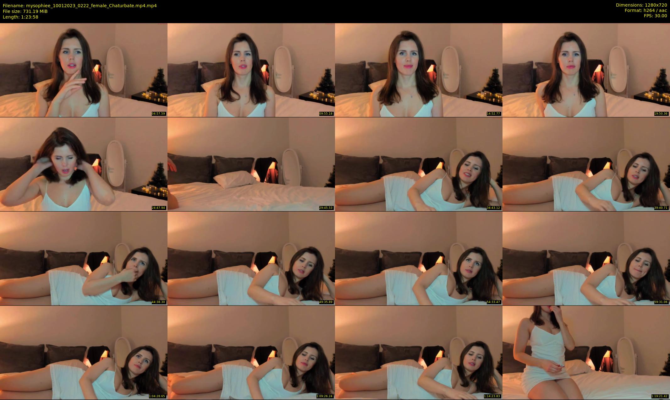 mysophiee — 84 minute Chaturbate female cam show recording, 720p, Jan 10, 2023
