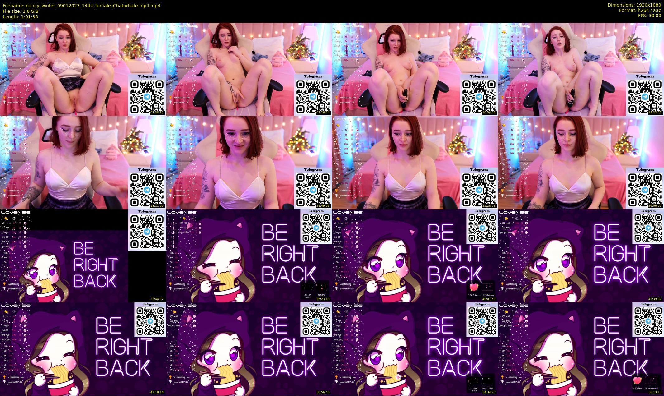 nancy_winter — 62 minute Chaturbate female cam show recording, 1080p, Jan 9, 2023