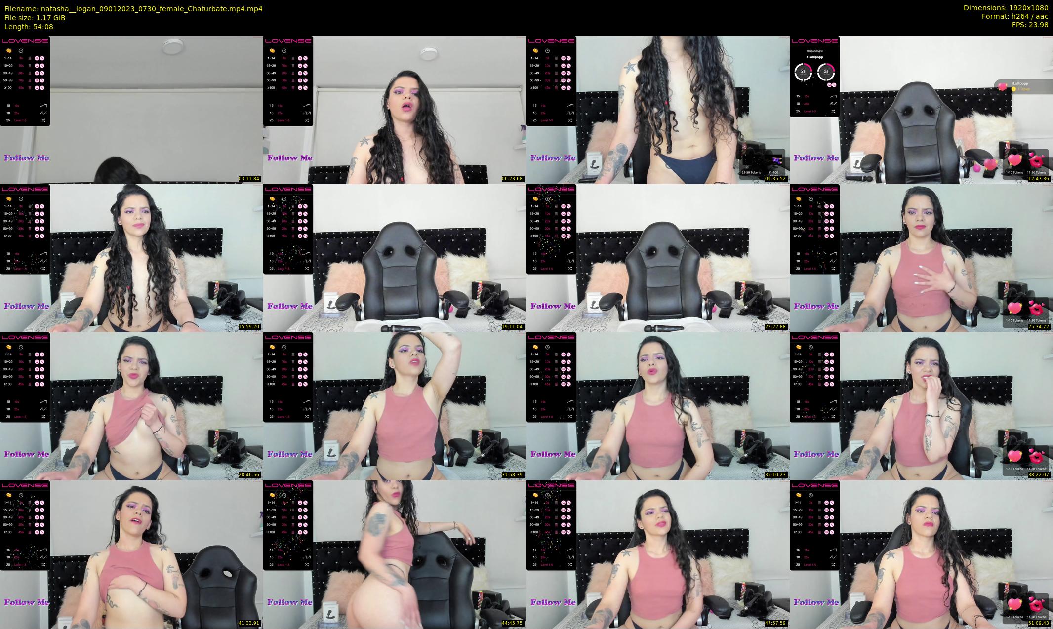 natasha__logan — 55 minute Chaturbate female cam show recording, 1080p, Jan 9, 2023