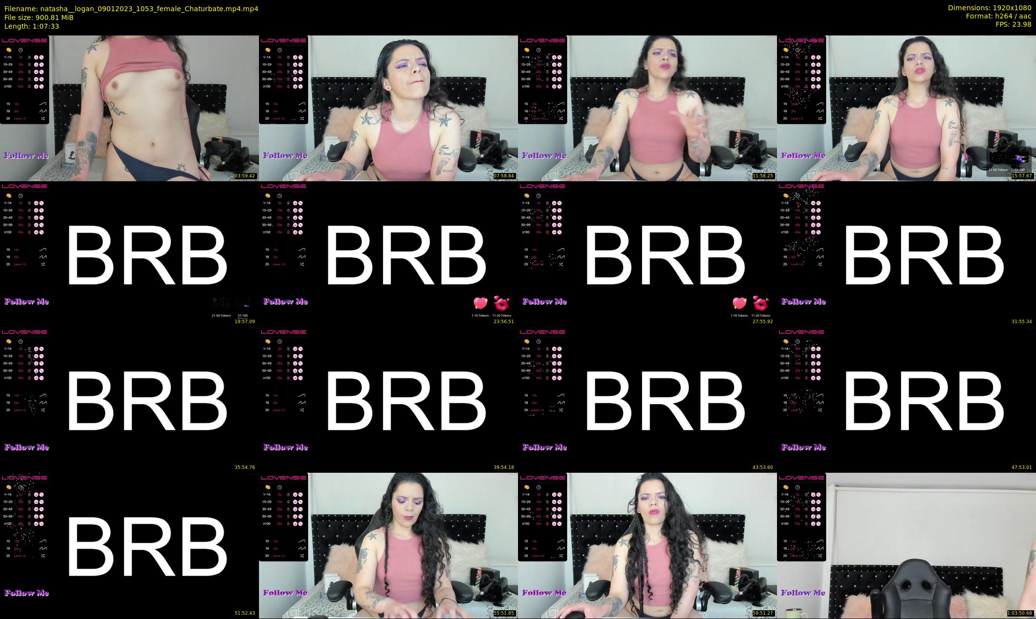 natasha__logan — 68 minute Chaturbate female cam show recording, 1080p, Jan 9, 2023